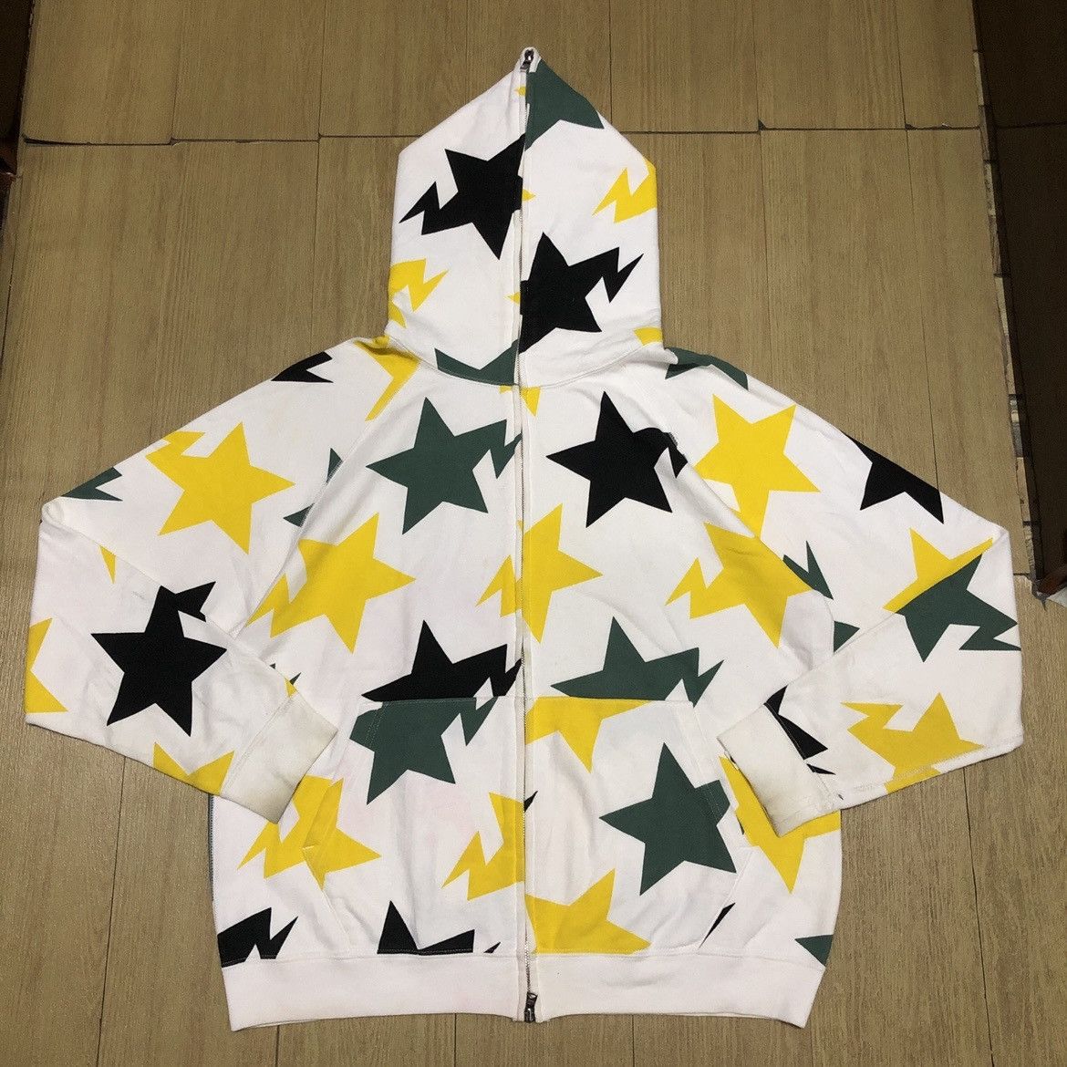 Kumamoto Sta Pattern Full Zip Hoodie