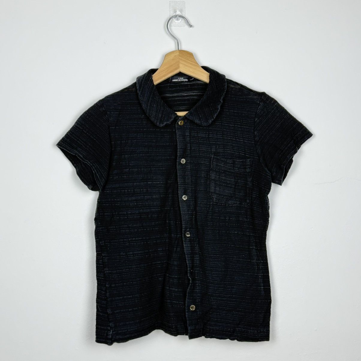 Comme des Garcons Tricot Comme Des Garcons Collar Button Ups Tee Size S / US 4 / IT 40 - 1 Thumbnail