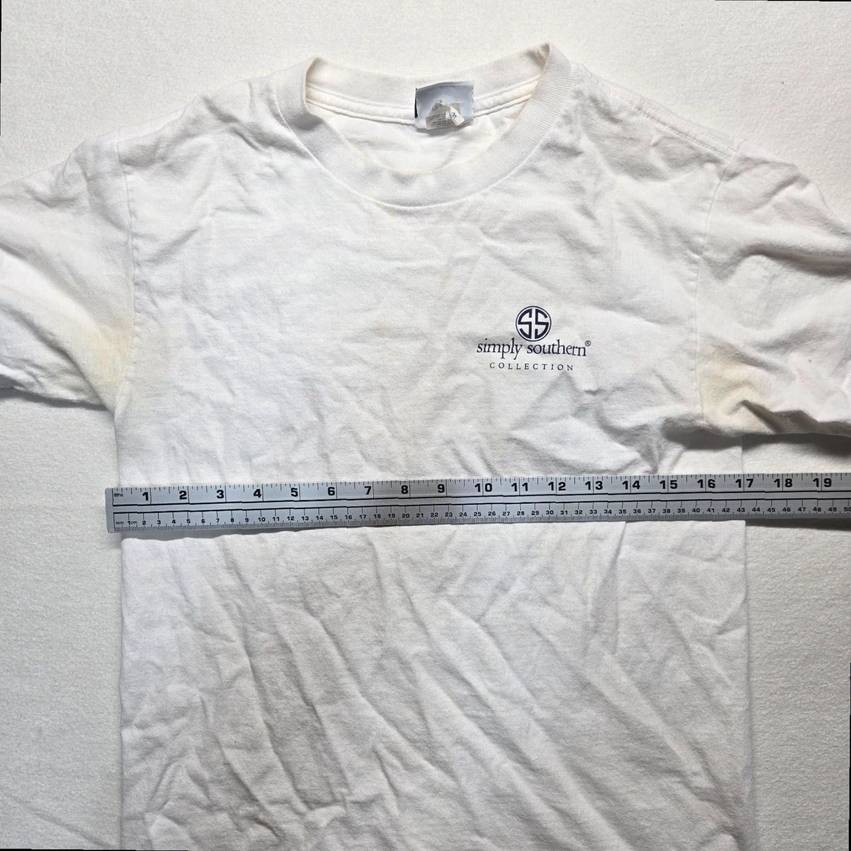 Vintage Simply Southern Beach Weekend Adult Women's Small White Short Sleeve Tee Shirt Size S / US 4 / IT 40 - 6 Thumbnail