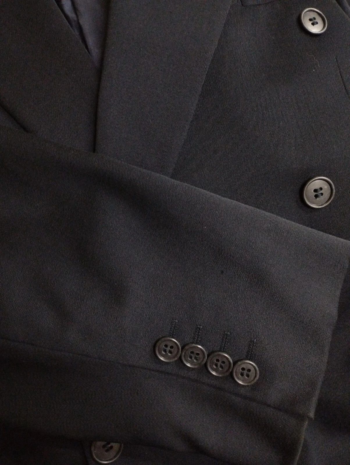 Designer × Yves Saint Laurent YVES SAINT LAURENT Pour Homme Double Breasted Men Blazer Size 52R - 8 Thumbnail