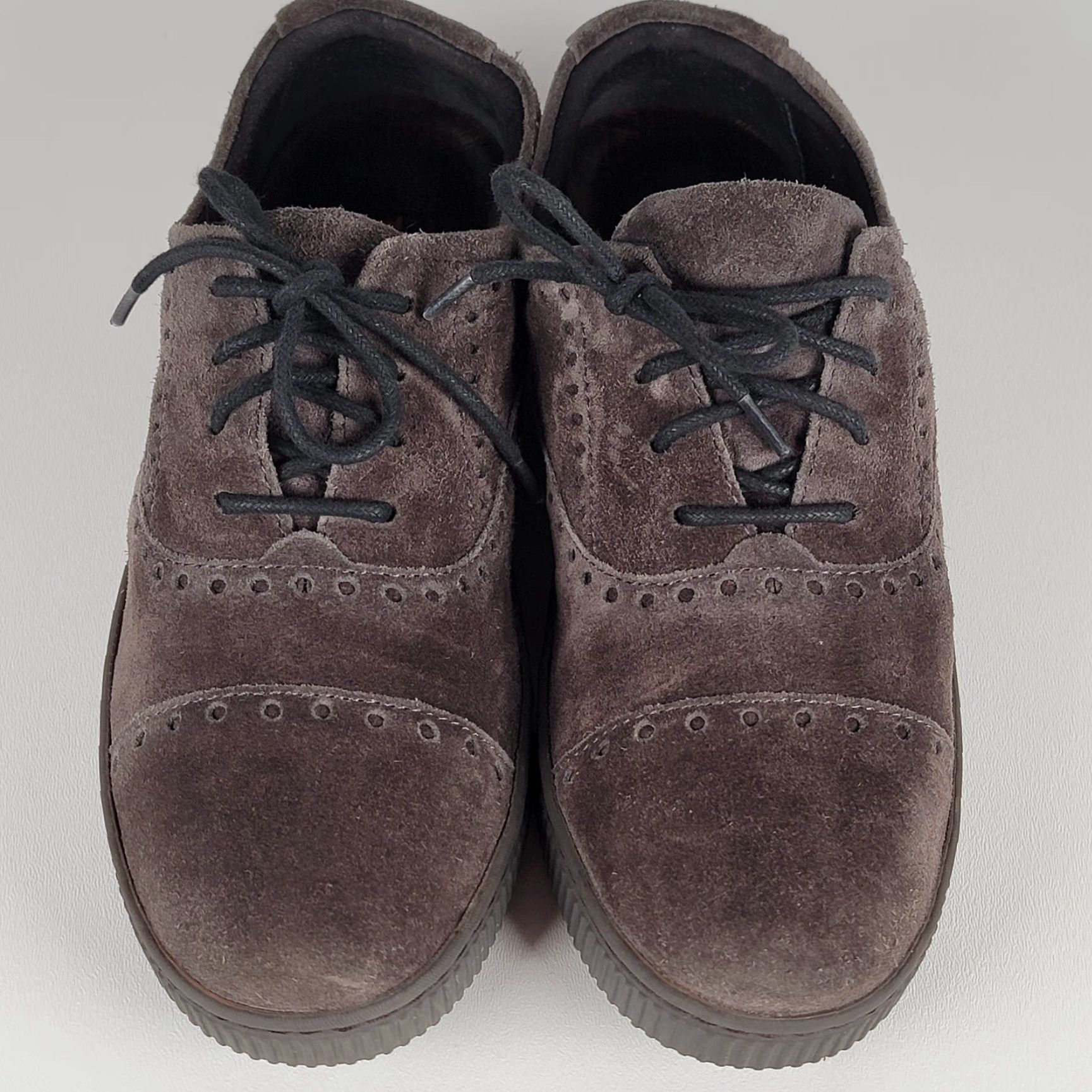 Born Born Womens Cymbal Suede Cap Toe Sneakers Brown Size 8 Shoes Size ONE SIZE - 2 Thumbnail