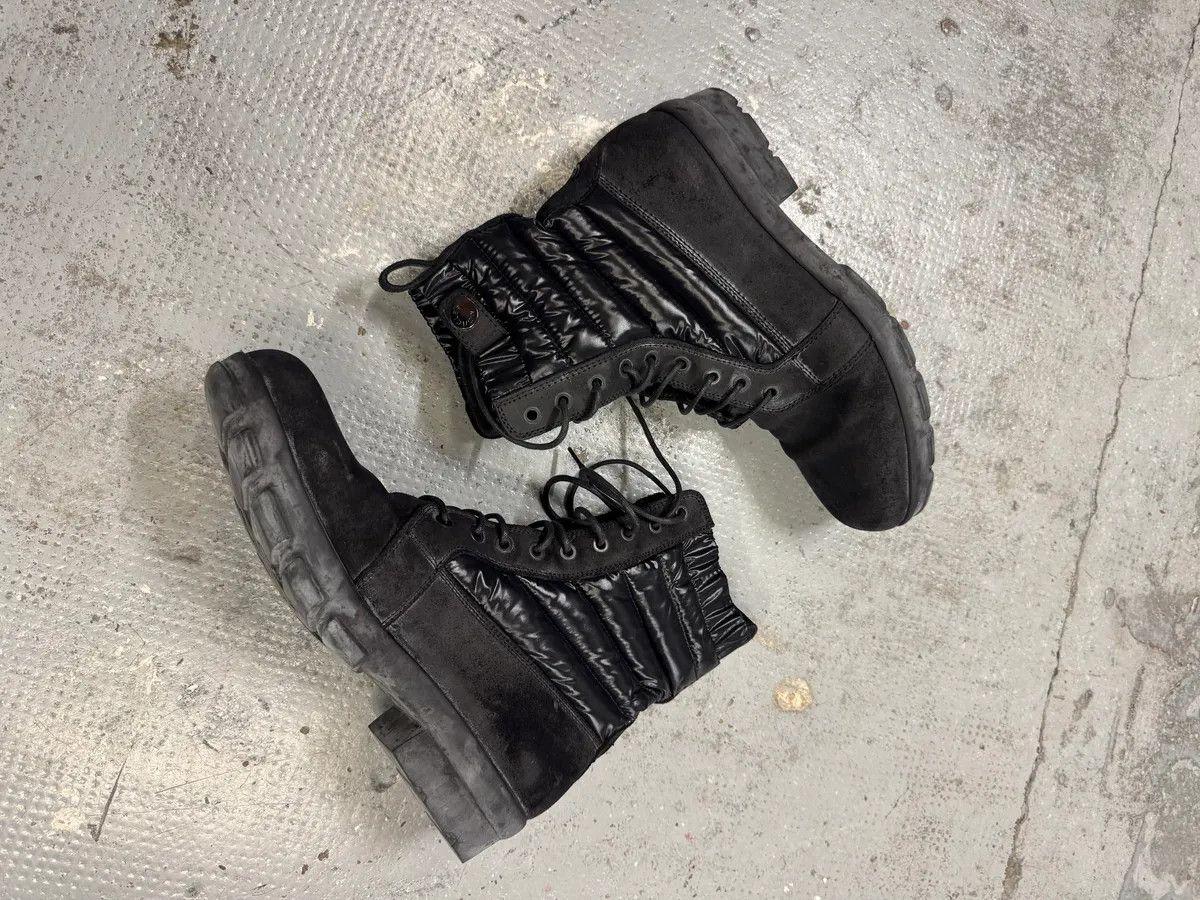 Moncler 2000s Moncler Puffer Black Leather Boots Size US 9 / EU 42 - 6 Thumbnail