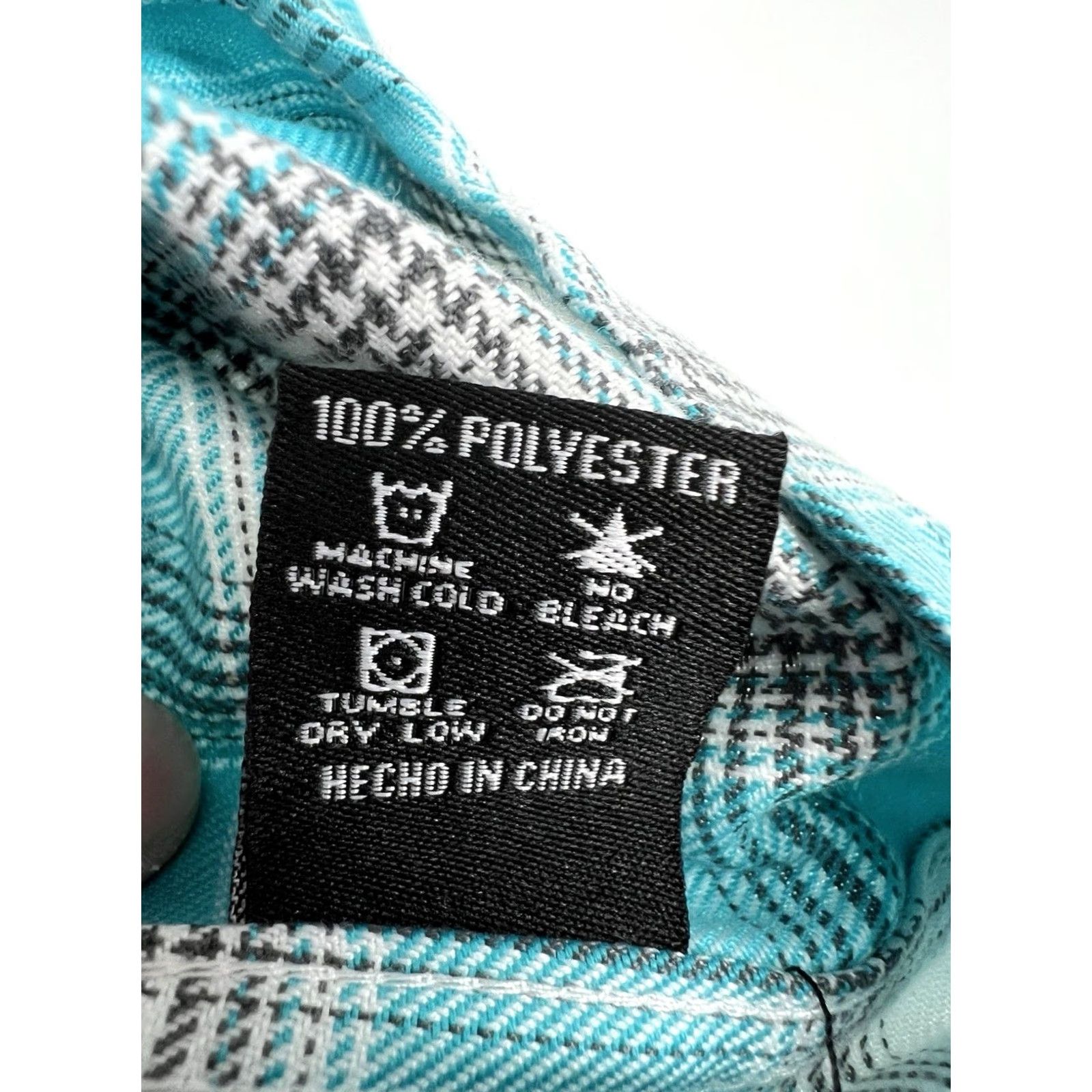 Vintage Dixxon Flannel Company YORK Blue White Gray D-Tech Button-Up Shirt M Mens Long Sleeve Plaid Hang Dry Only Size US M / EU 48-50 / 2 - 7 Thumbnail