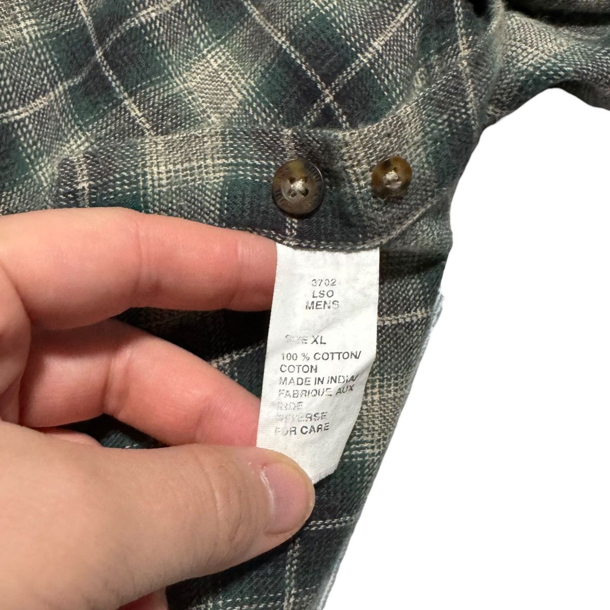 Woolrich Woolen Mills Woolrich Flannel Plaid Casual Button Down Shirt XL Oversized Size US XL / EU 56 / 4 - 6 Thumbnail