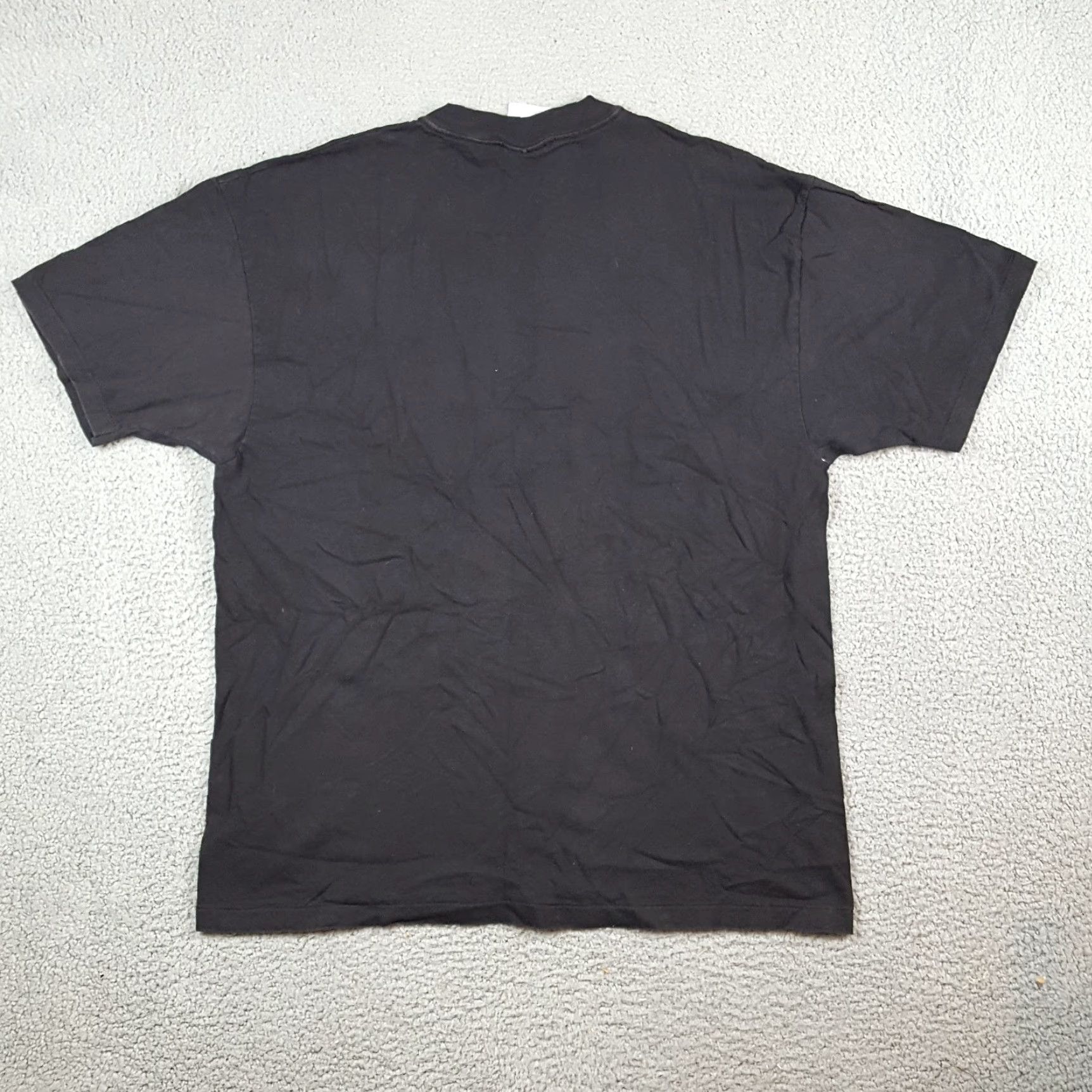 Hanes VINTAGE Hanes T-Shirt Mens 90s College Funny School Teacher Reasons Black XL Size US XL / EU 56 / 4 - 6 Thumbnail