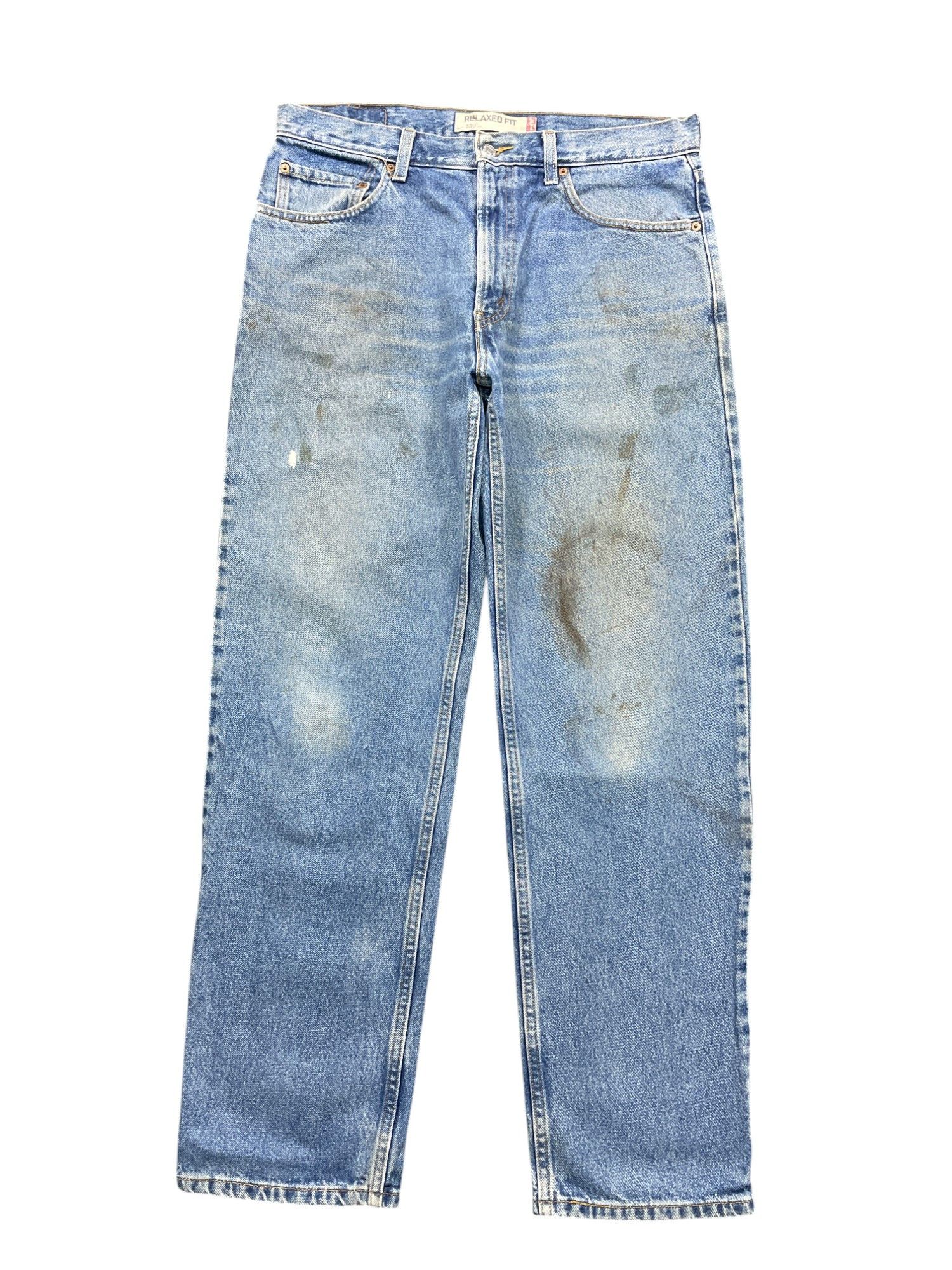 Vintage Levis 550 Light Blue Jeans