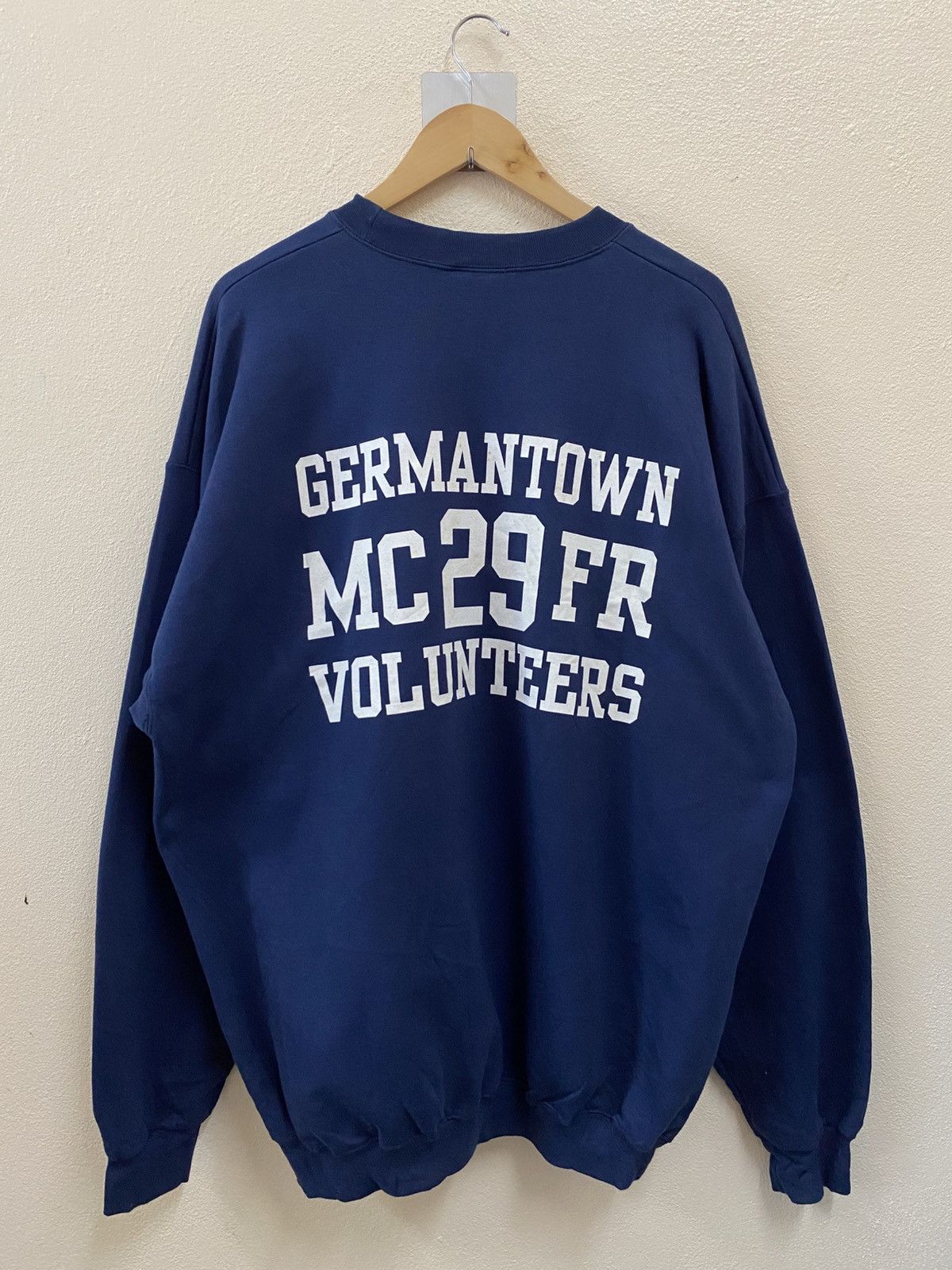 Hanes Vintage 80s Hanes Fire Department Montgomery County Size US XL / EU 56 / 4 - 1 Thumbnail