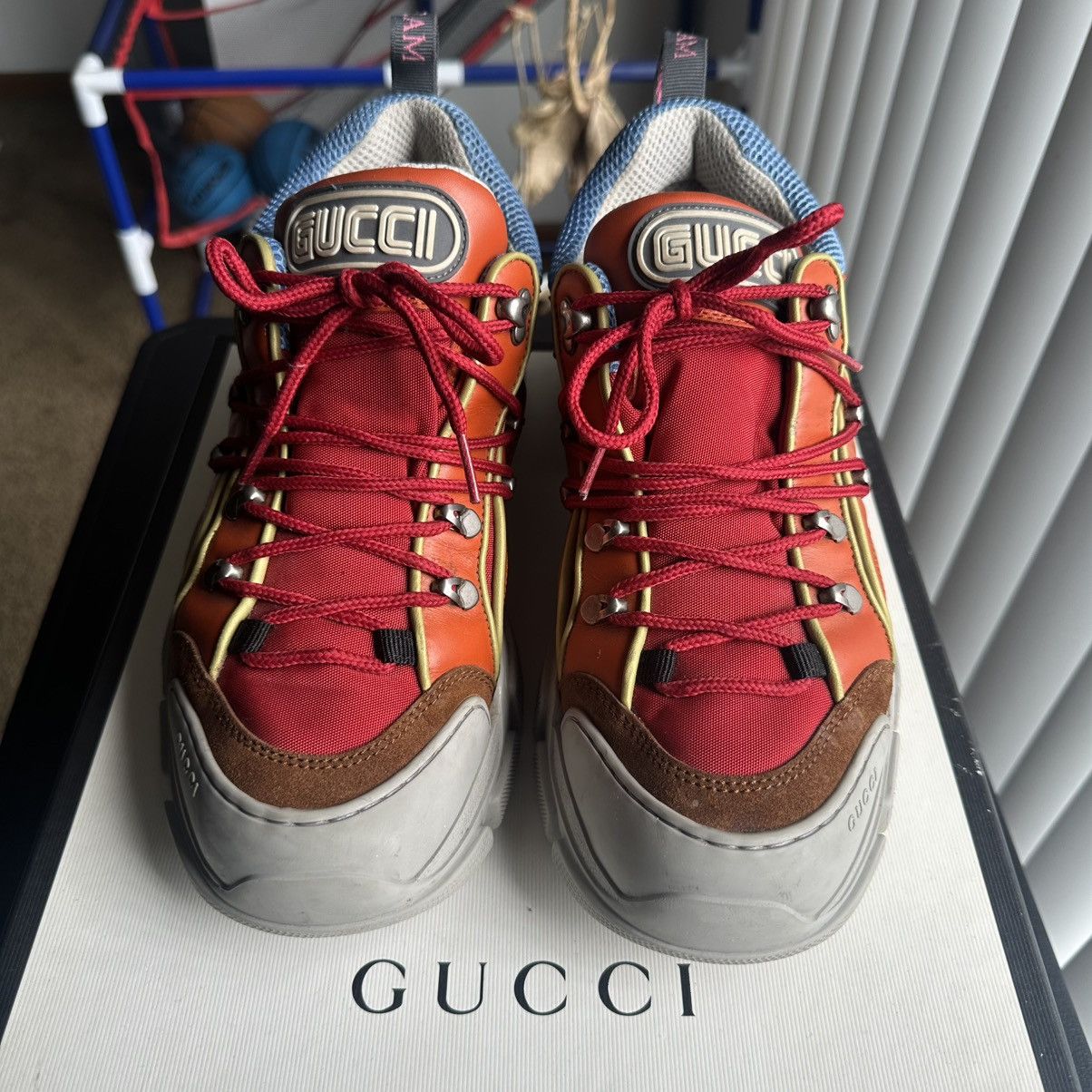 Gucci Men’s Gucci Flashtrek Sneaker Boot Multi Color Size US 10 / EU 43 - 4 Thumbnail