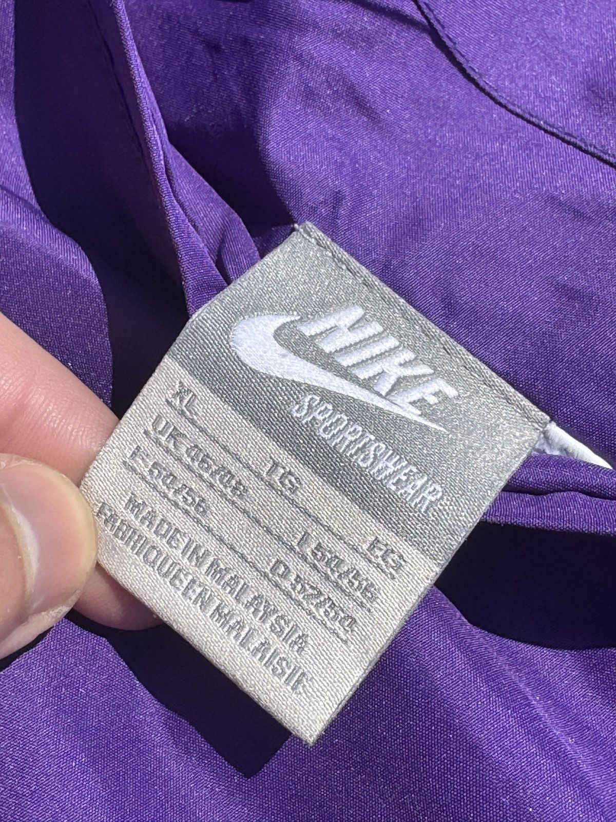 Nike Nike jacket vintage neylon Size US L / EU 52-54 / 3 - 11 Thumbnail