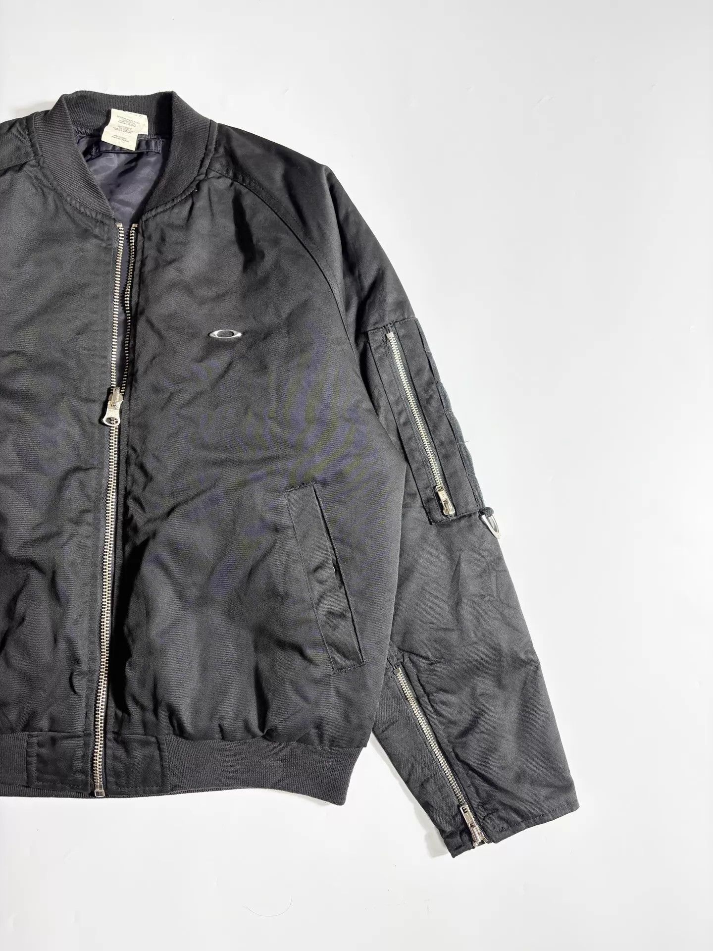 Oakley Oakley Reversible Bomber Jacket 9/10 Rare M/L Size US M / EU 48-50 / 2 - 2 Thumbnail