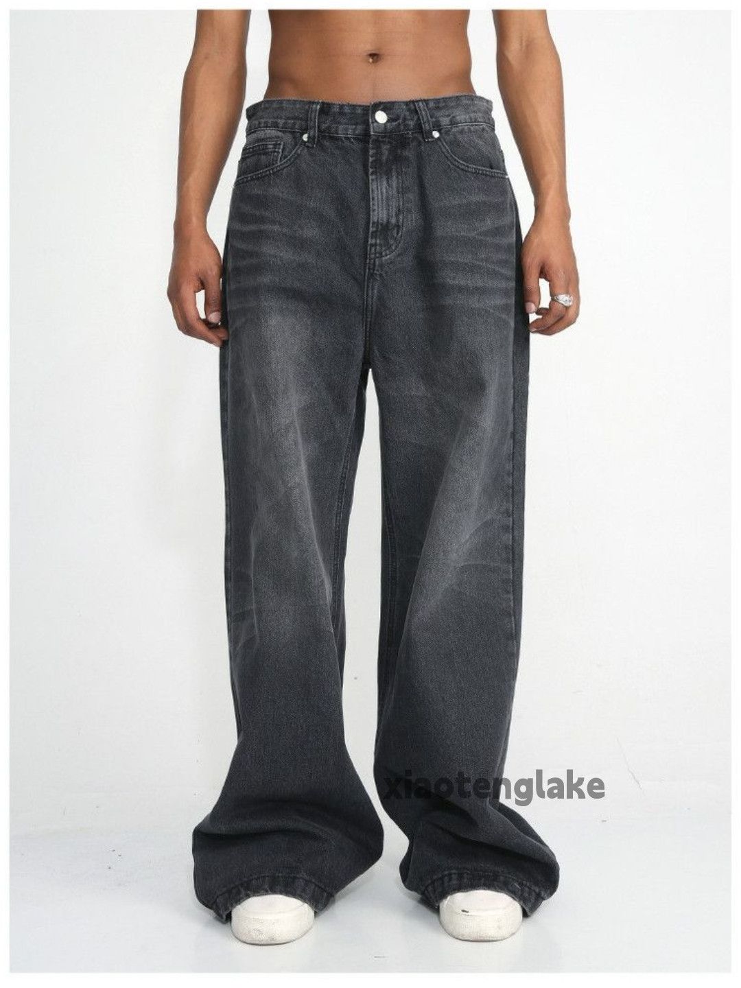 Jean × Vintage washed faded cleanfit yuppie bootcut flared y2k jeans Size US 32 / EU 48 - 3 Thumbnail