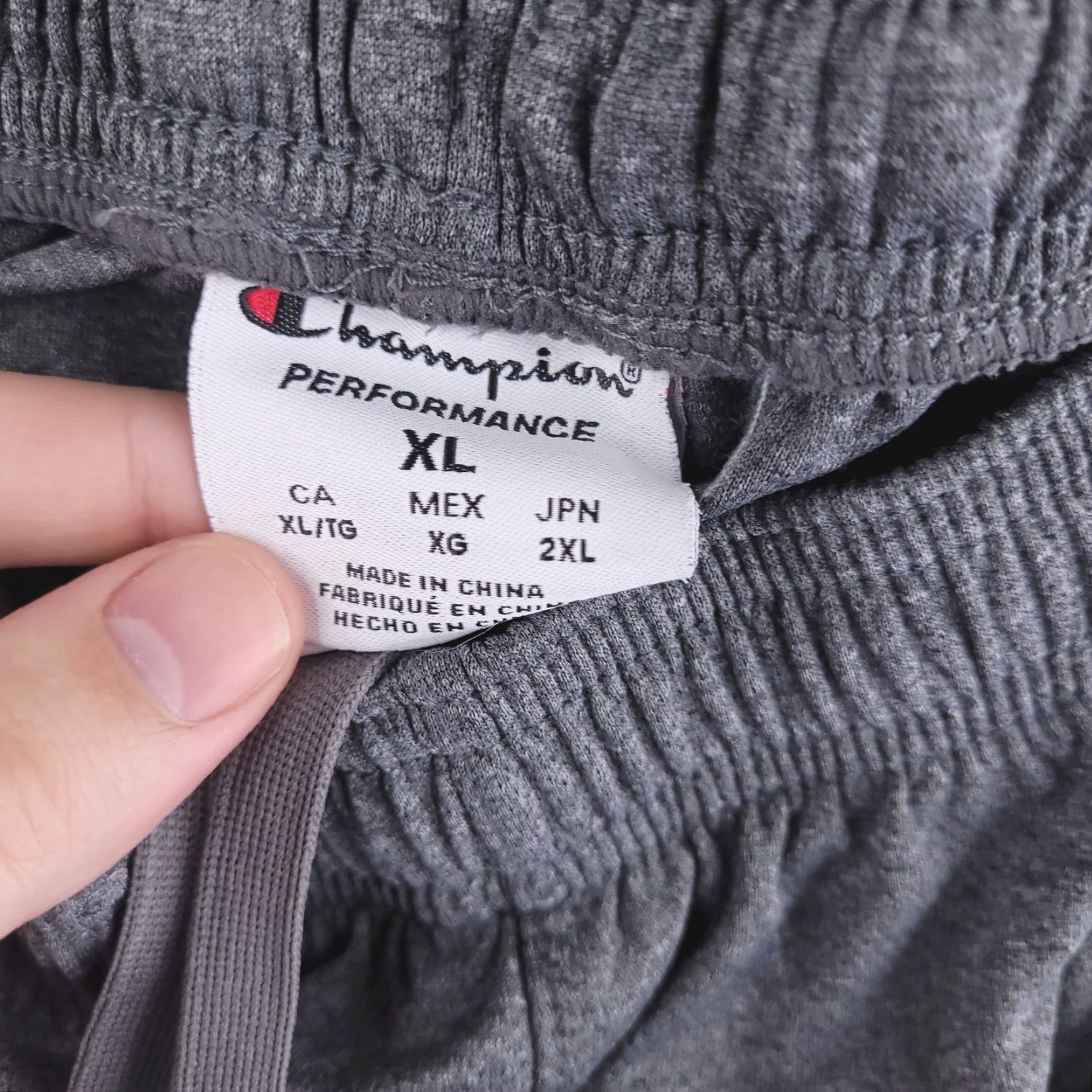 Champion Champion Shorts Mens XL Gray Athletic Basketball Running Gym Size US 36 / EU 52 - 3 Thumbnail