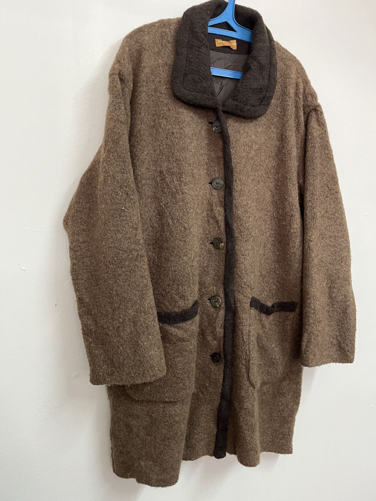 Lancel 💥CRAZY PIECE TRUE Vintage LANCEL Soft Cashmere Wool Jackets Size XL / US 12-14 / IT 48-50 - 2 Thumbnail