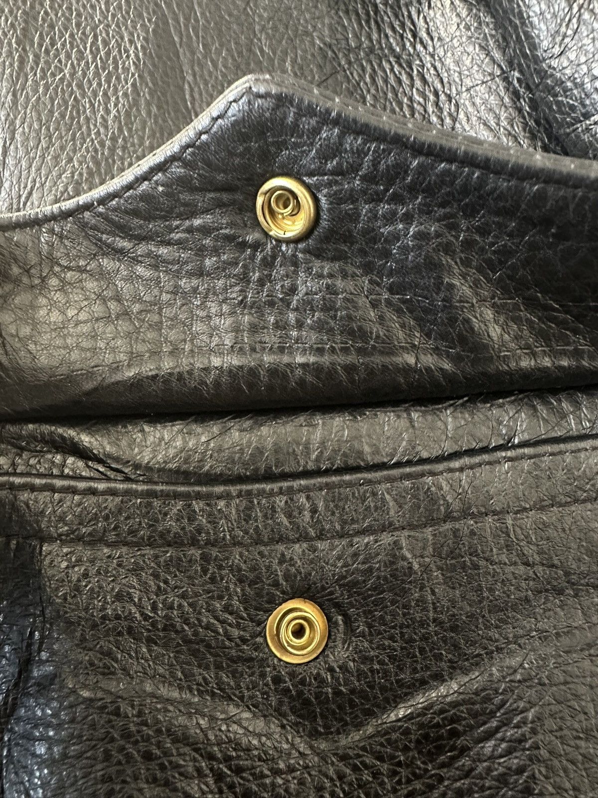Japanese Brand × Vivastudio 🔥Rare🔥 Viva Studio Corporate Rock & Roll leather jacket Size US M / EU 48-50 / 2 - 12 Thumbnail