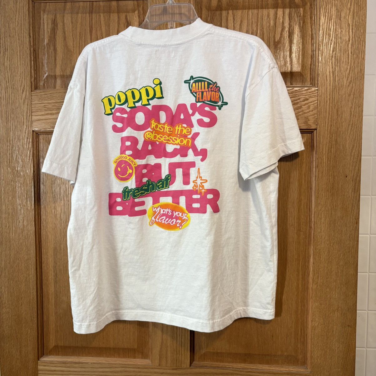 Other Poppi Soda Graphic T-Shirt Men’s XL Fresh AF Soo Juicy Retro Size US XL / EU 56 / 4 - 1 Thumbnail