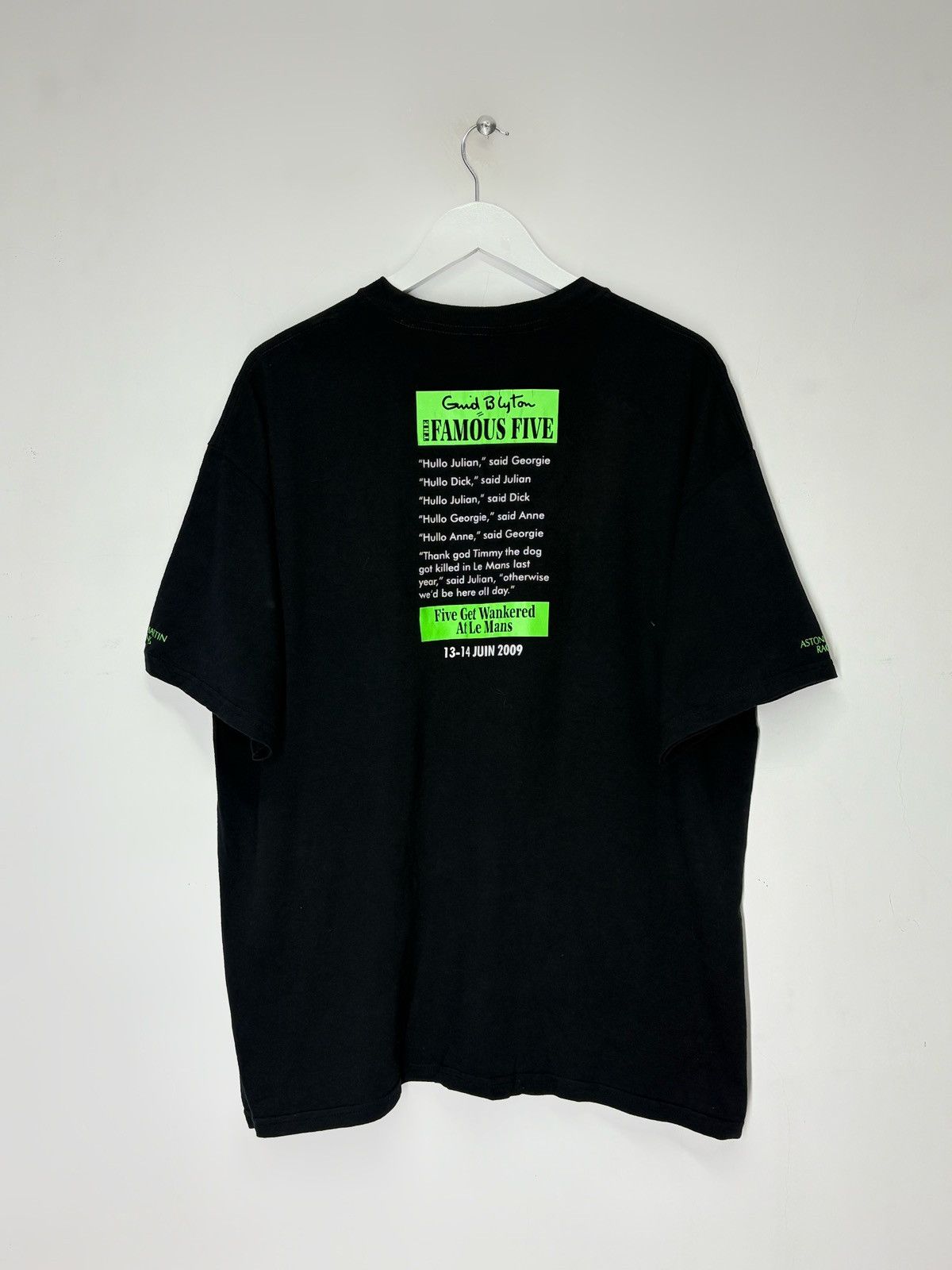 Formula 1 Vintage Aston Martin The Famous Five F1 Le Mans t-shirt Size US XL / EU 56 / 4 - 2 Thumbnail