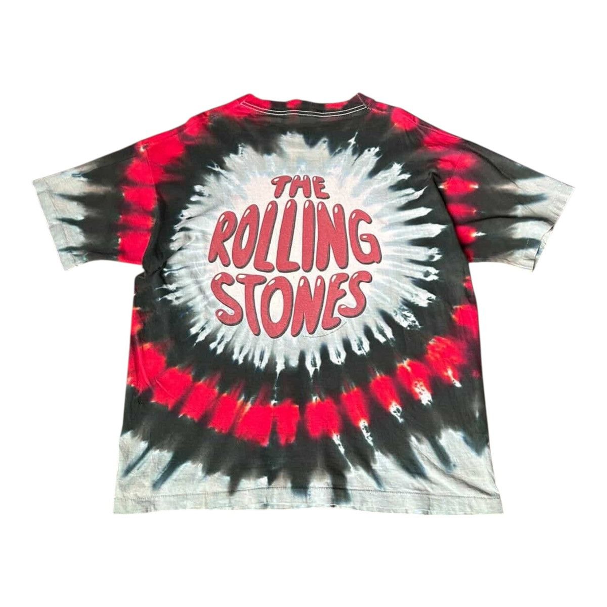 Vintage 1994 The Rolling Stones Tie Dye T-Shirt Size US XL / EU 56 / 4 - 2 Thumbnail