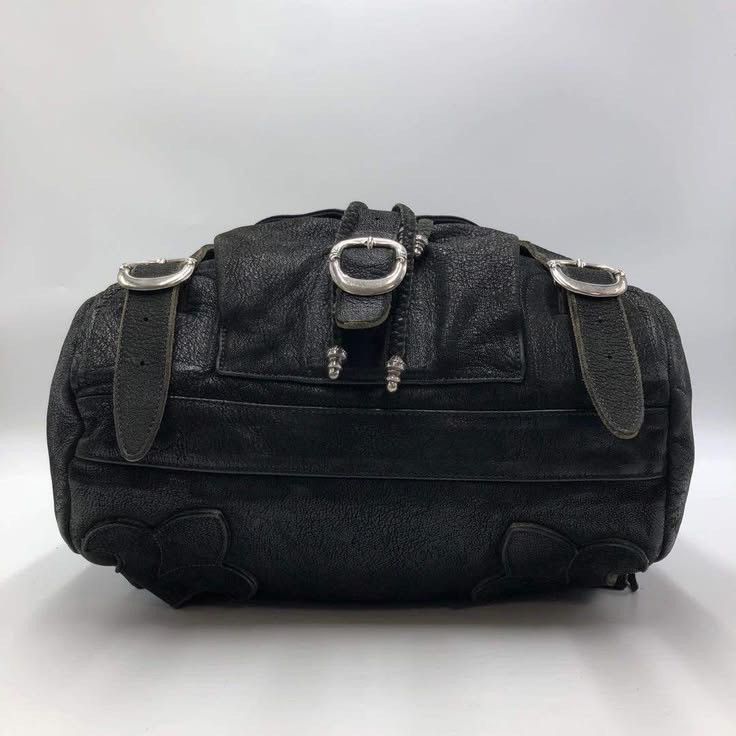 Chrome Hearts CH Leather Backpack Size ONE SIZE - 3 Thumbnail