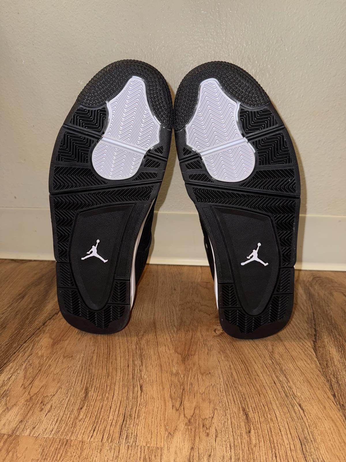 Nike Jordan 4 Retro Black Thunder Size US 15 / EU 48 - 5 Thumbnail
