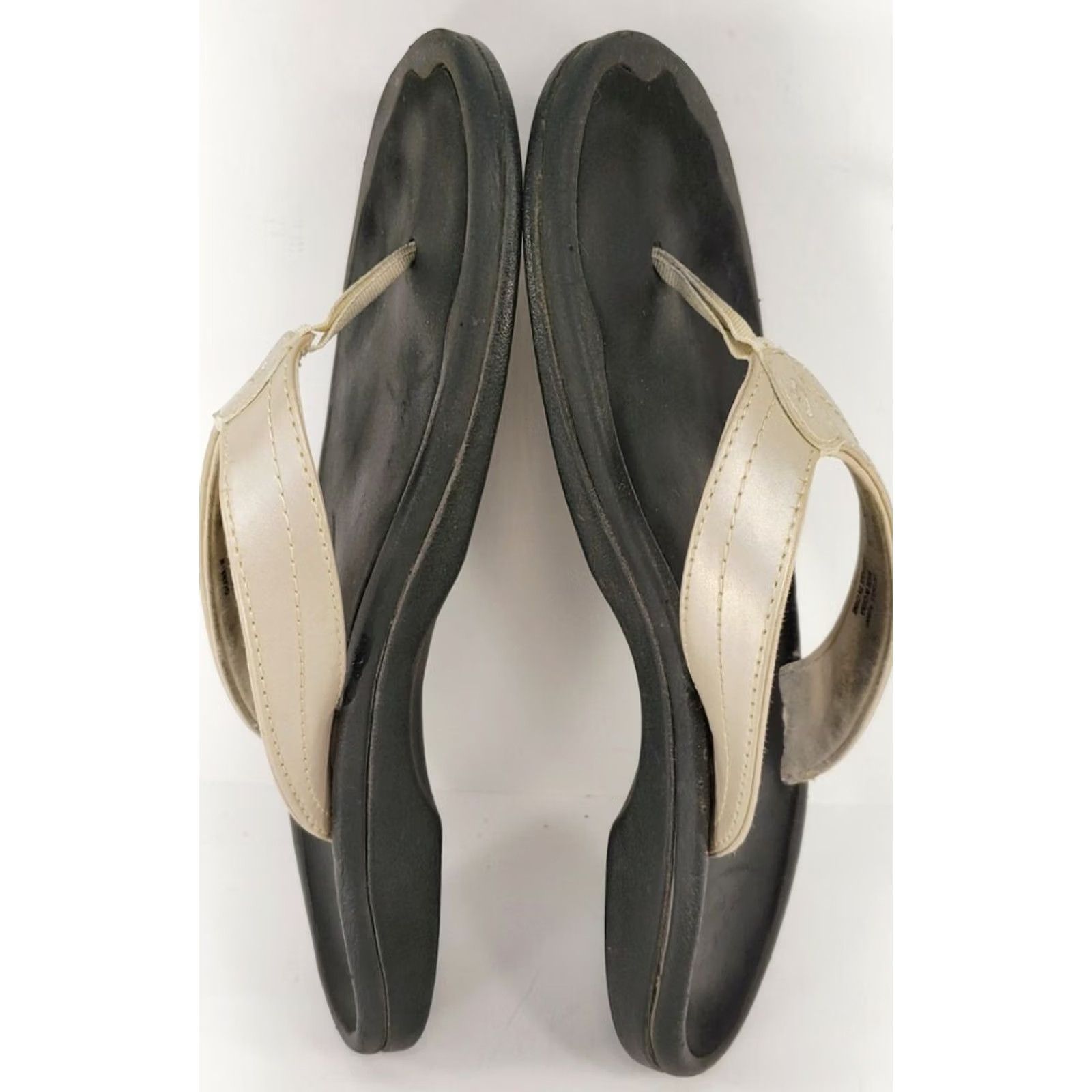 Olukai OluKai Flip Flop Womens Beige Ohana Sandals Flops Thong Toe Post Brown Size Women Size US 9 / IT 39 - 7 Thumbnail