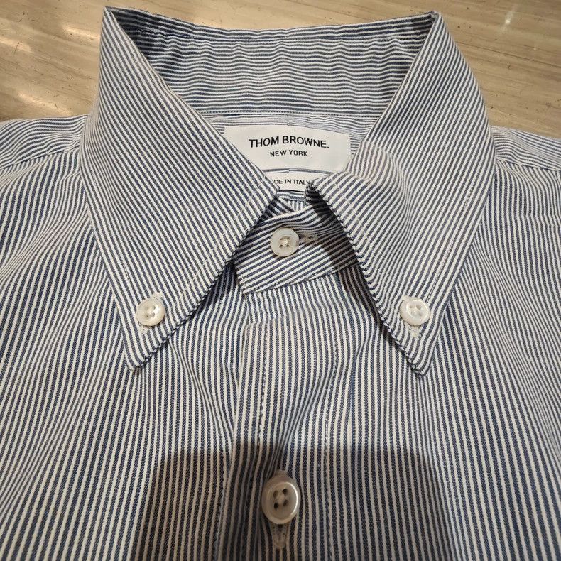 Thom Browne Thom Browne short sleeve shirt Size US M / EU 48-50 / 2 - 5 Thumbnail
