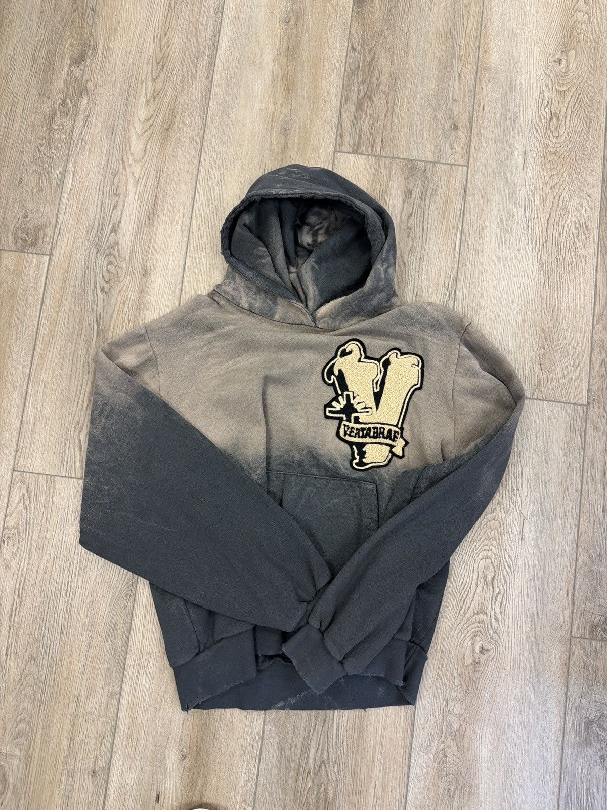 Vertabrae Vertabrae Aged Hoodie Navy Size US L / EU 52-54 / 3 - 1 Thumbnail