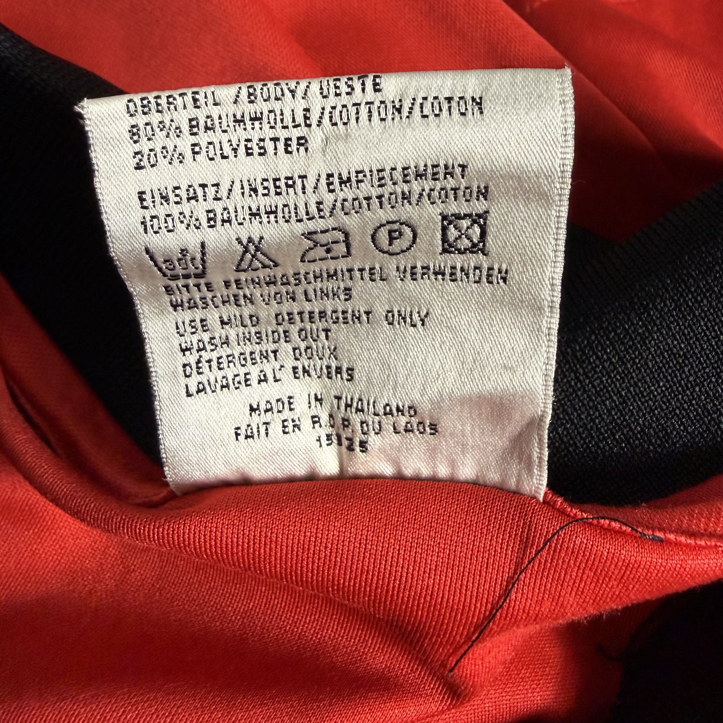 Vintage 🔥RARE🔥Vintage Adidas AC Milan FC 01-02 Home Jersey Size US XXL / EU 58 / 5 - 6 Thumbnail