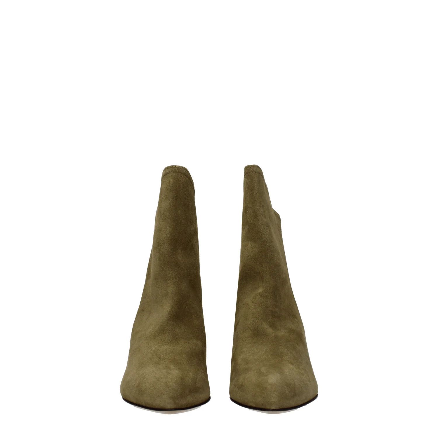 Isabel Marant ob1o1e1124 Suede Ankle Boots in Gray/Turtledove Size US 6 / IT 36 - 3 Thumbnail