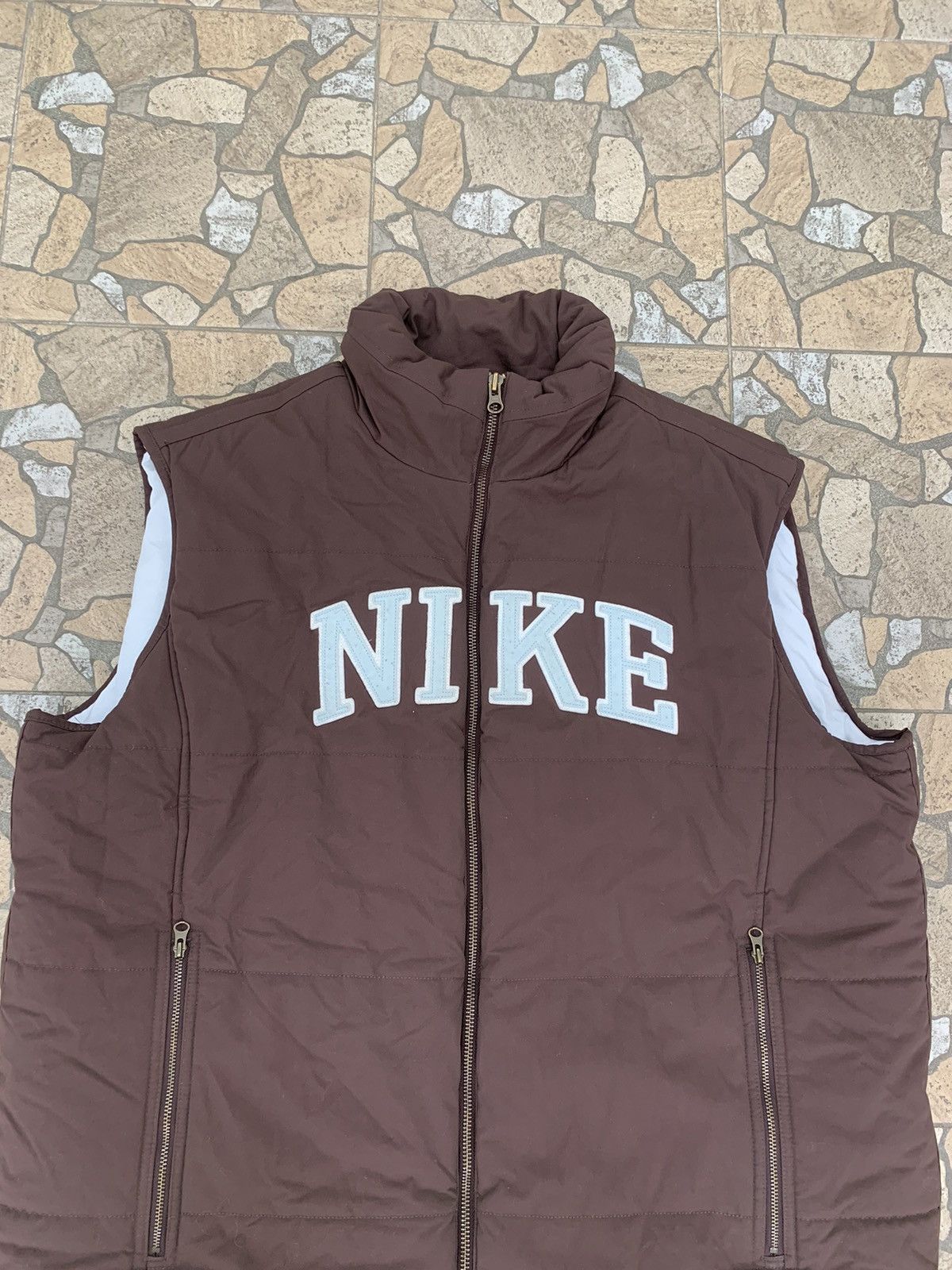 Other Vintage 2000s Nike Big Logo Vest Size US XL / EU 56 / 4 - 4 Thumbnail