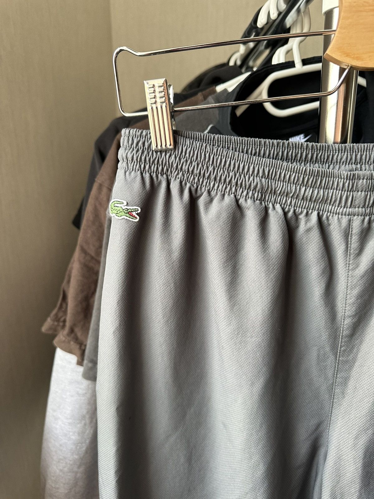 Lacoste Lacoste vintage black track pants small logo 2000s Size US 32 / EU 48 - 2 Thumbnail