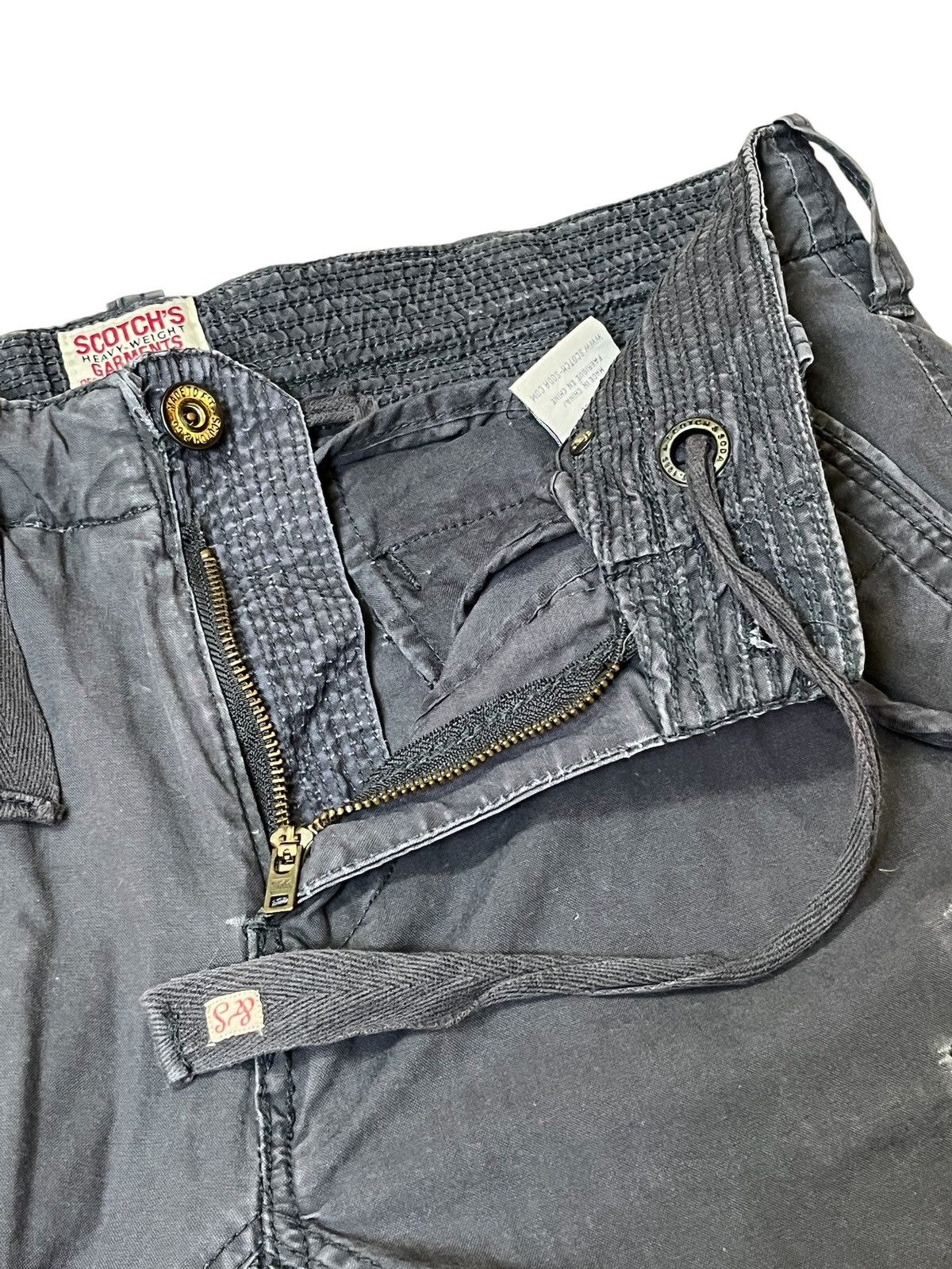 Scotch & Soda NICE🔥SCOTCH’S AND SODA MULTIPOCKET CARGO SHORT PANT Size US 35 - 13 Thumbnail
