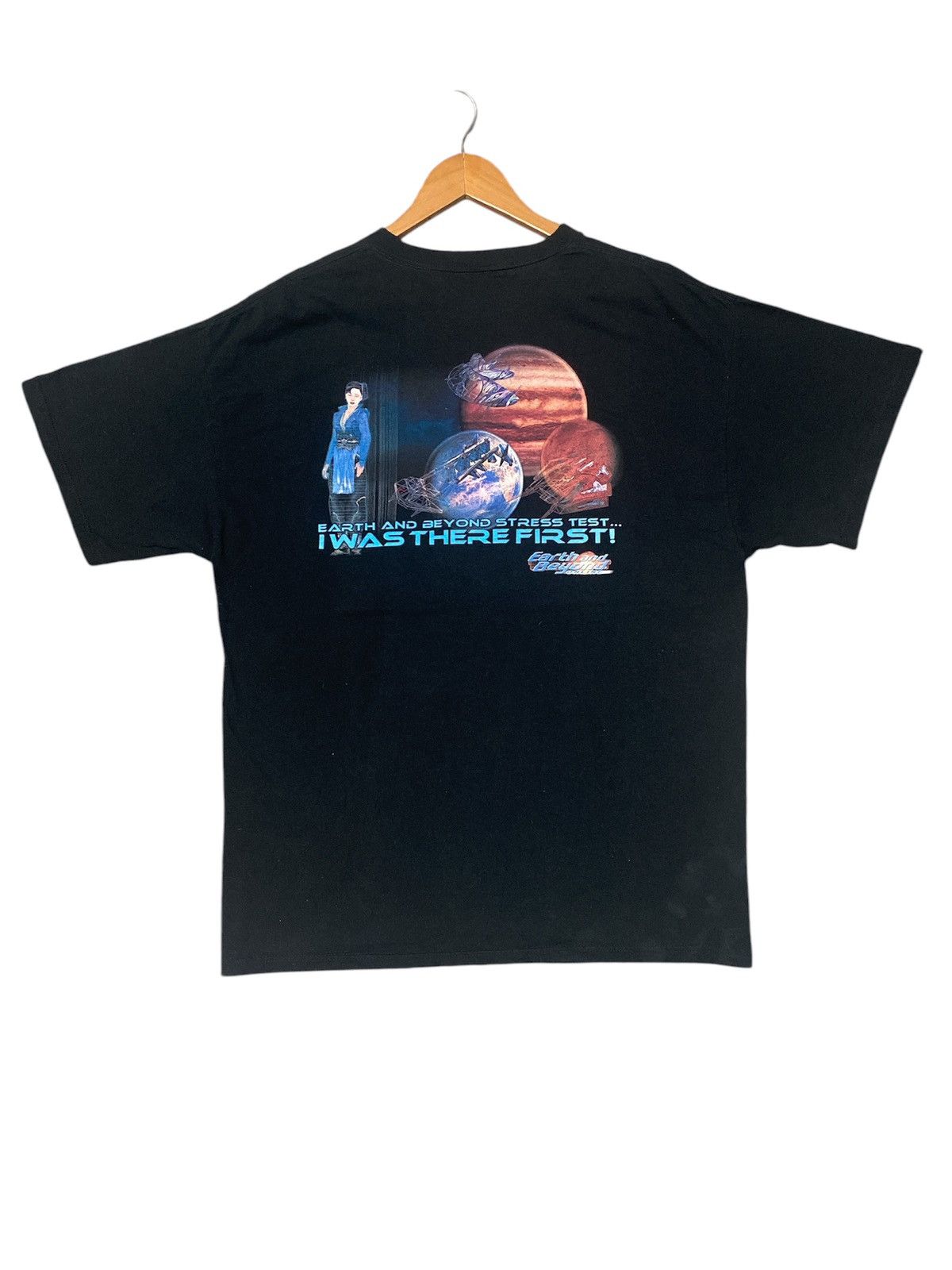 Vintage ‼️RARE‼️VINTAGE EARTH AND BEYOND ONLINE SHIRT TEE🔥 Size US XL / EU 56 / 4 - 1 Thumbnail