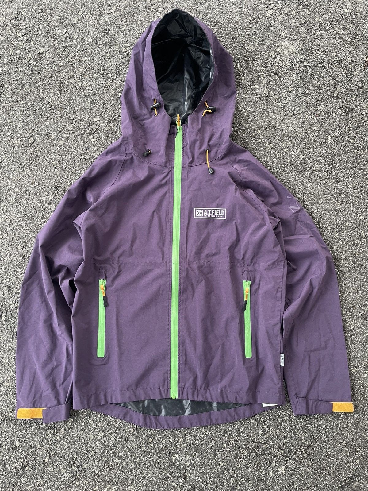 Anime × Japanese Brand Evangelion Collaboration Rain Jacket Size US S / EU 44-46 / 1 - 1 Thumbnail