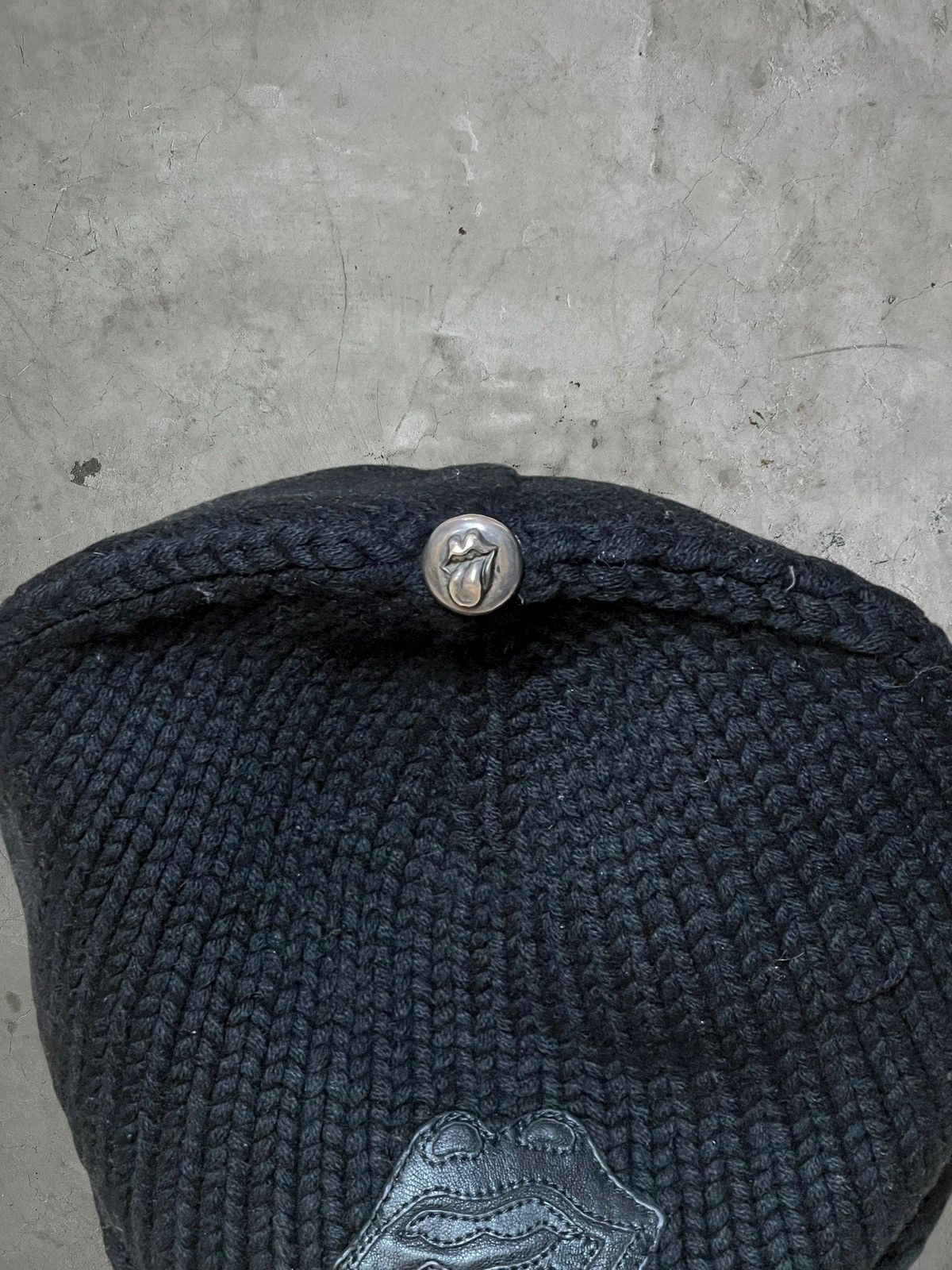 Chrome Hearts Chrome Hearts Rolling Stone Beanie Size ONE SIZE - 5 Thumbnail
