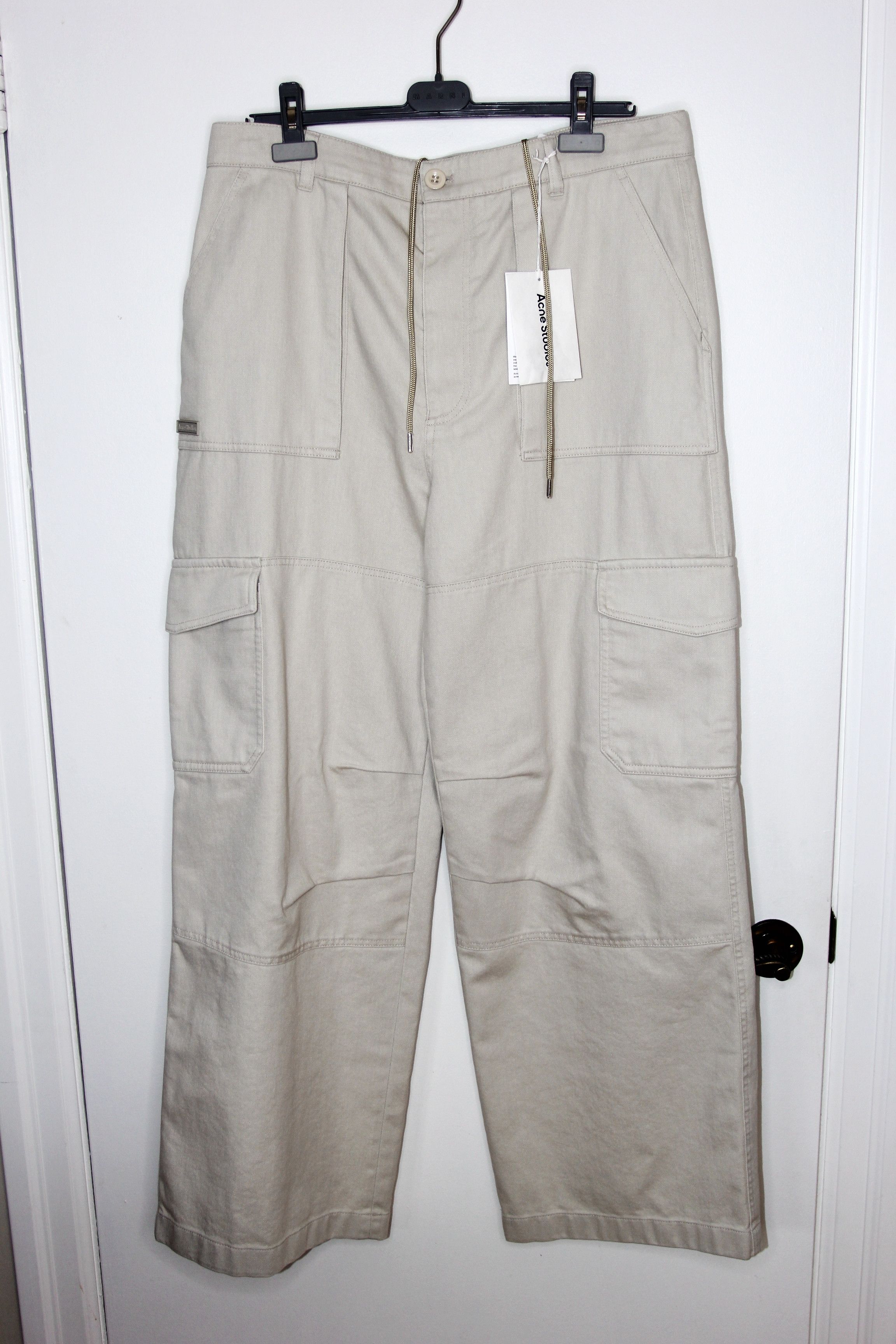 Acne Studios BNWT SS24 ACNE STUDIOS TWILL PANTS 50 Size US 34 / EU 50 - 2 Thumbnail