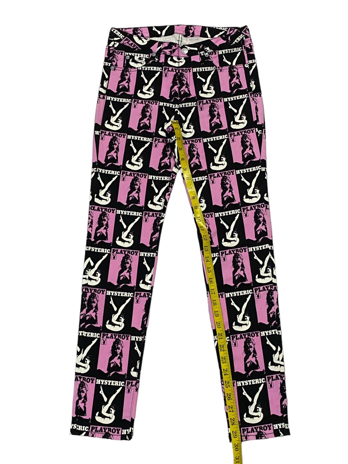 Hysteric Glamour Hysteric Glamour X Play Boy Full Print Stretch Jeans Size 28" / US 6 / IT 42 - 7 Thumbnail