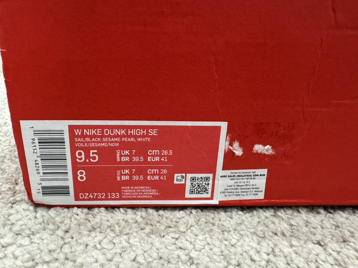 Nike Nike Dunk High OG SE W “Panda” Size US 8 / EU 41 - 21 Thumbnail