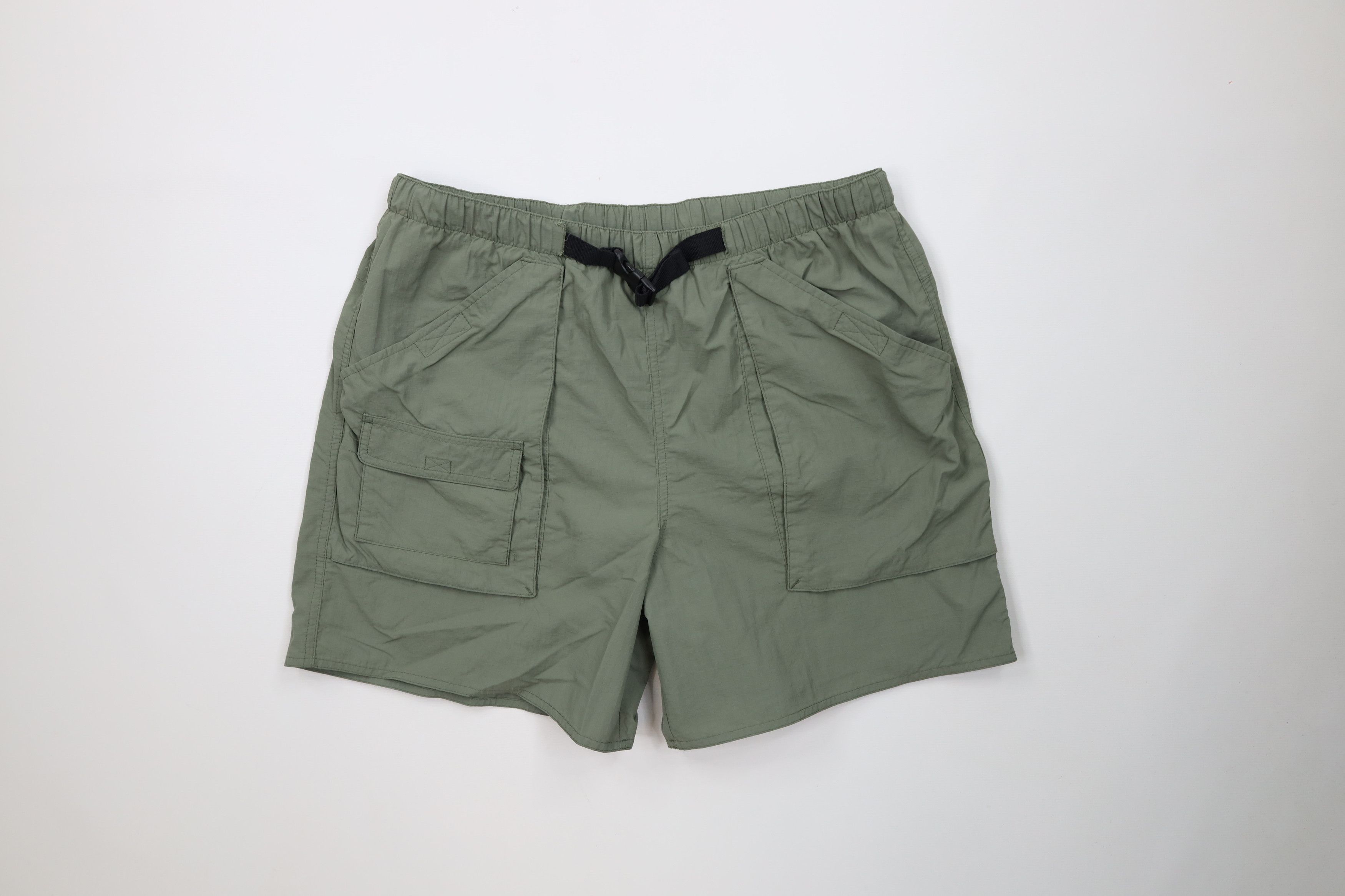 Lands' End Vintage 90s Lands End Lined Above Knee Ripstop Cargo Shorts Size US 32 / EU 48 - 1 Thumbnail