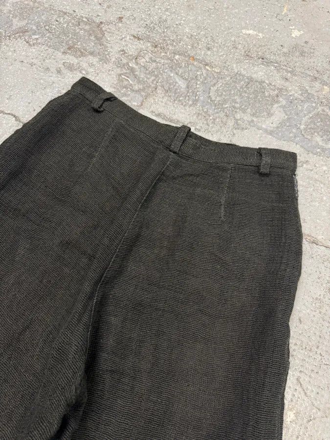 Armani 2000s Armani Grey Linen Short Size US 28 / EU 44 - 4 Thumbnail