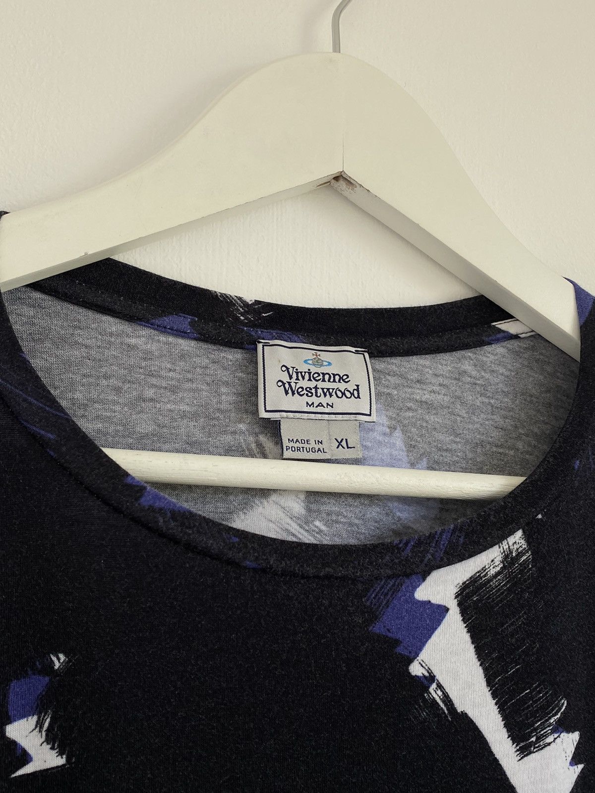 Vivienne Westwood Vivienne Westwood all overprint mens short sleeve t-shirt Size US XL / EU 56 / 4 - 9 Thumbnail
