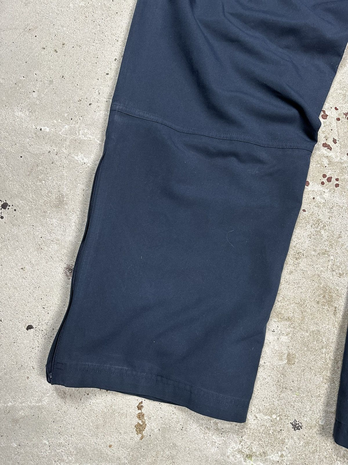 Adidas Vintage Y2K Adidas Baggy Navy Track Pants Loose Size US 36 / EU 52 - 11 Thumbnail
