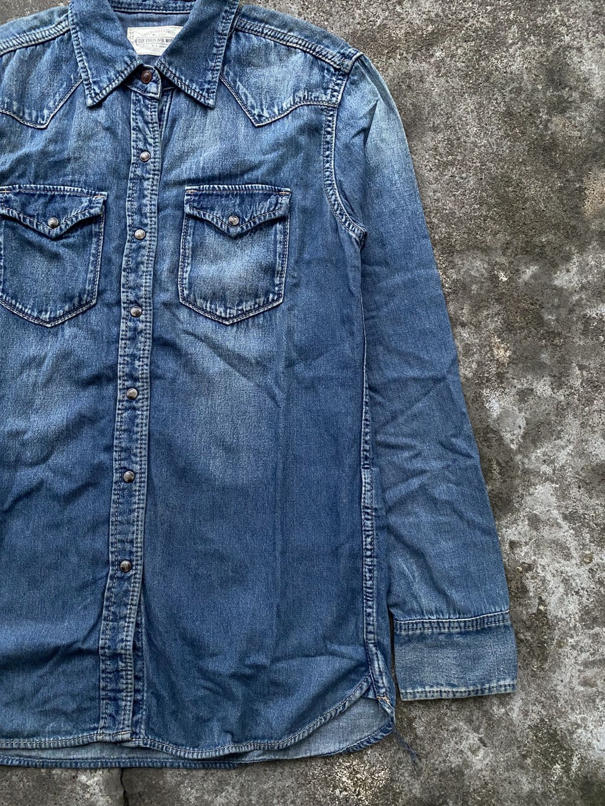 GOA G.O.A WORKER AND SUPPLY DENIM SHIRT Size US M / EU 48-50 / 2 - 3 Thumbnail