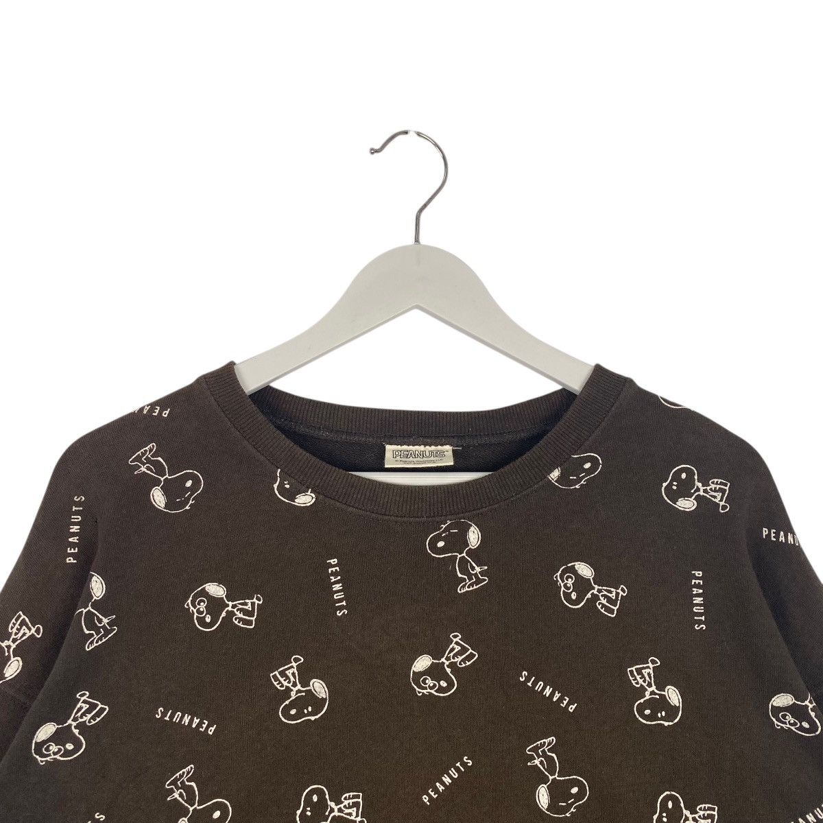 Other Vintage Peanuts Snoopy Crewneck Sweatshirt Brown Size US M / EU 48-50 / 2 - 4 Thumbnail