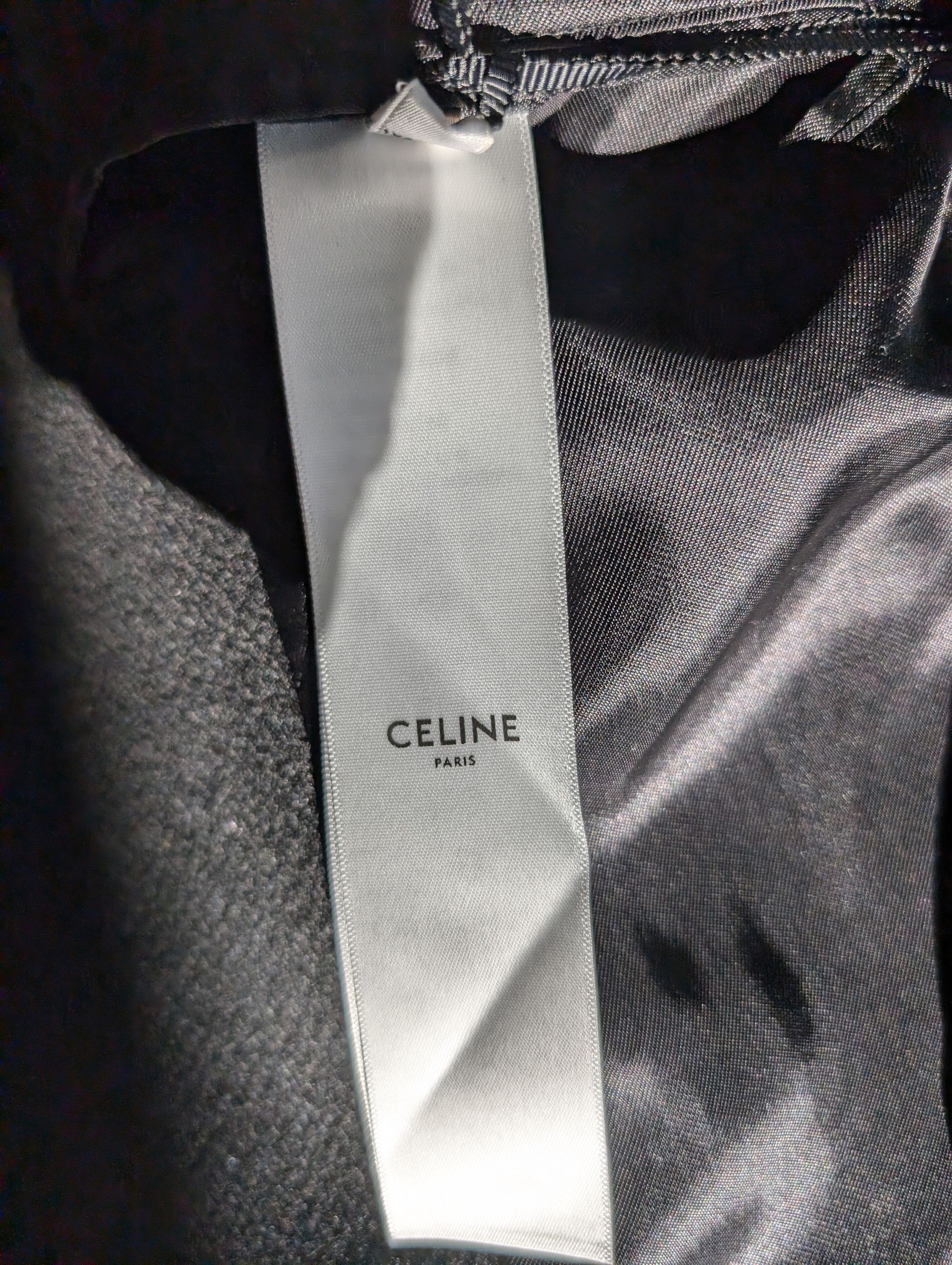 Celine Celine Homme Leather Trimmed Virgin Wool Varsity Jacket Size US M / EU 48-50 / 2 - 9 Thumbnail
