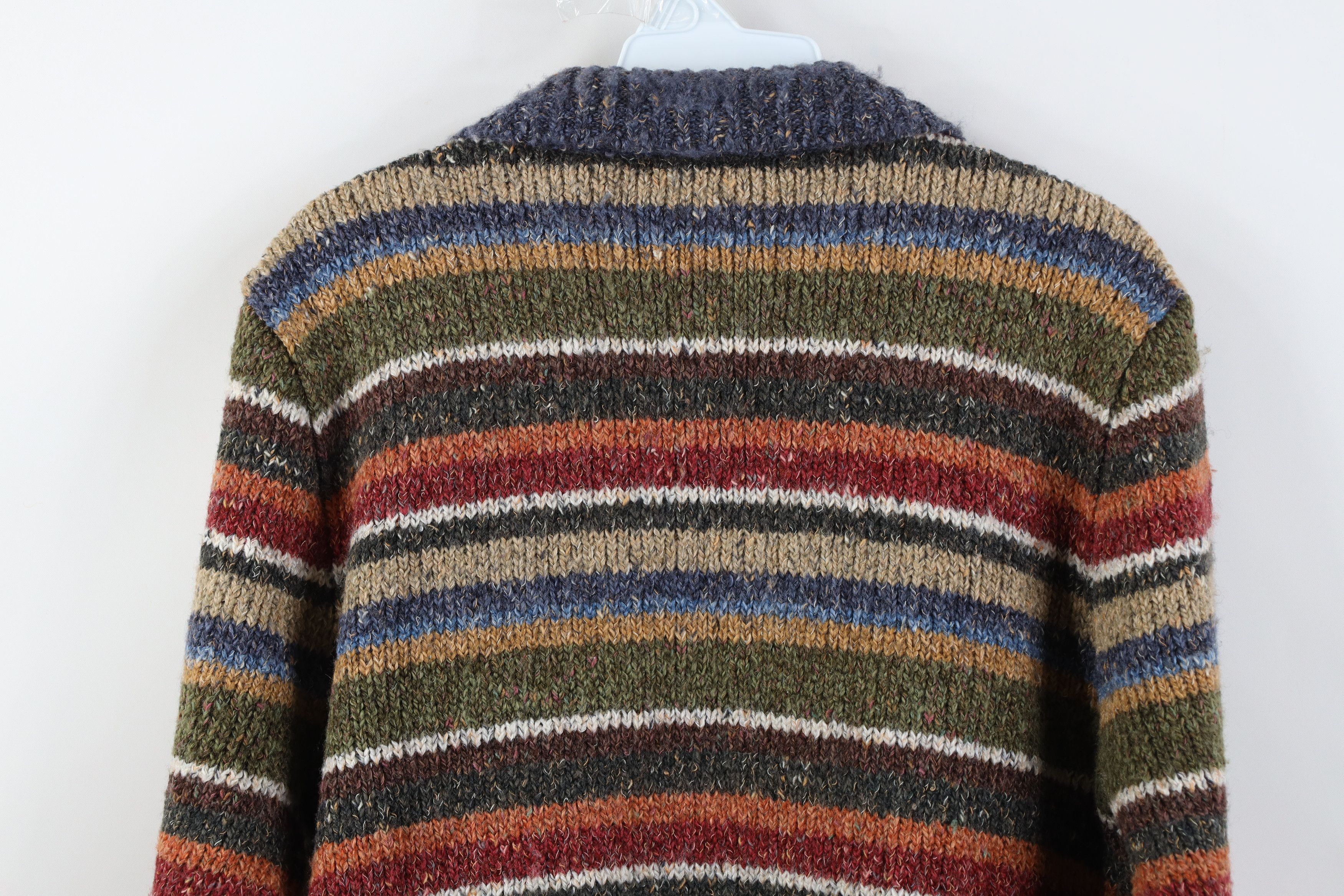 Vintage Vintage 90s Streetwear Babydoll Wool Blend Zip Sweater Size M / US 6-8 / IT 42-44 - 10 Thumbnail