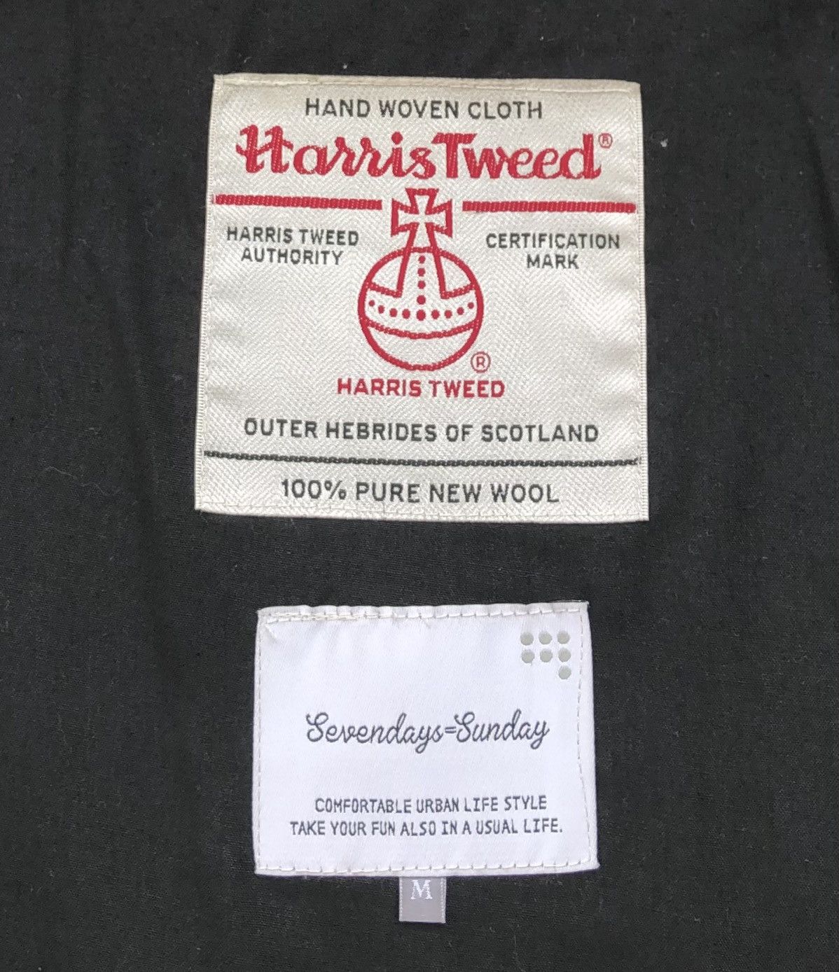 Harris Tweed Harris Tweed x Sevendays Sunday Wool Duffel Coat Jacket Size US M / EU 48-50 / 2 - 12 Thumbnail