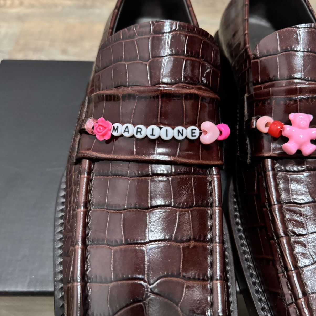 Martine Rose Martine Rose Beaded Square Toe Loafer Brown Size US 8 / EU 41 - 3 Thumbnail