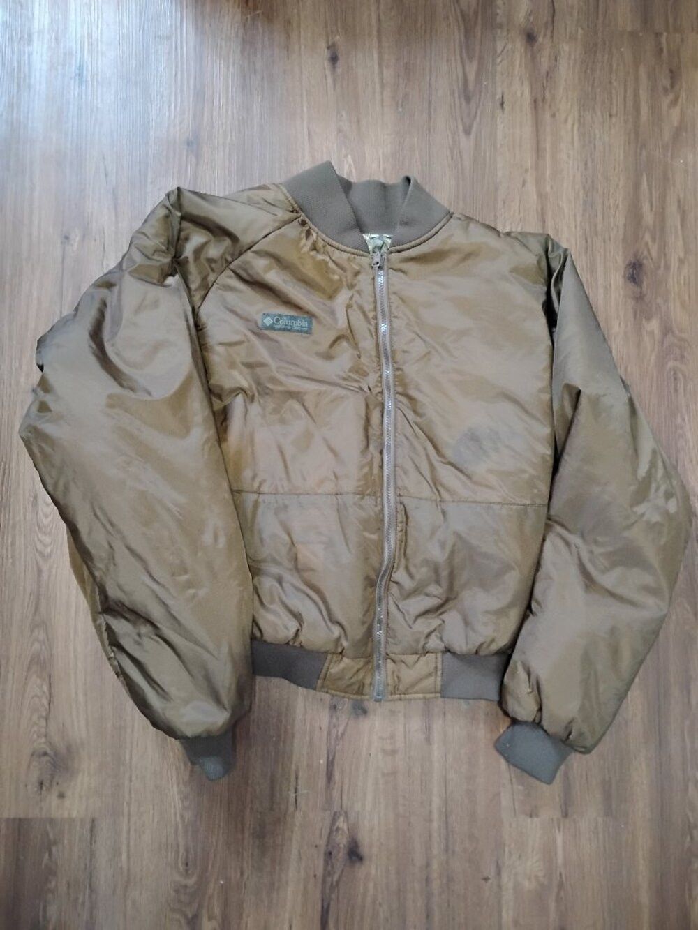 Columbia Vintage Columbia Cattail Camouflage Bomber Jacket Reversible Size US L / EU 52-54 / 3 - 6 Thumbnail