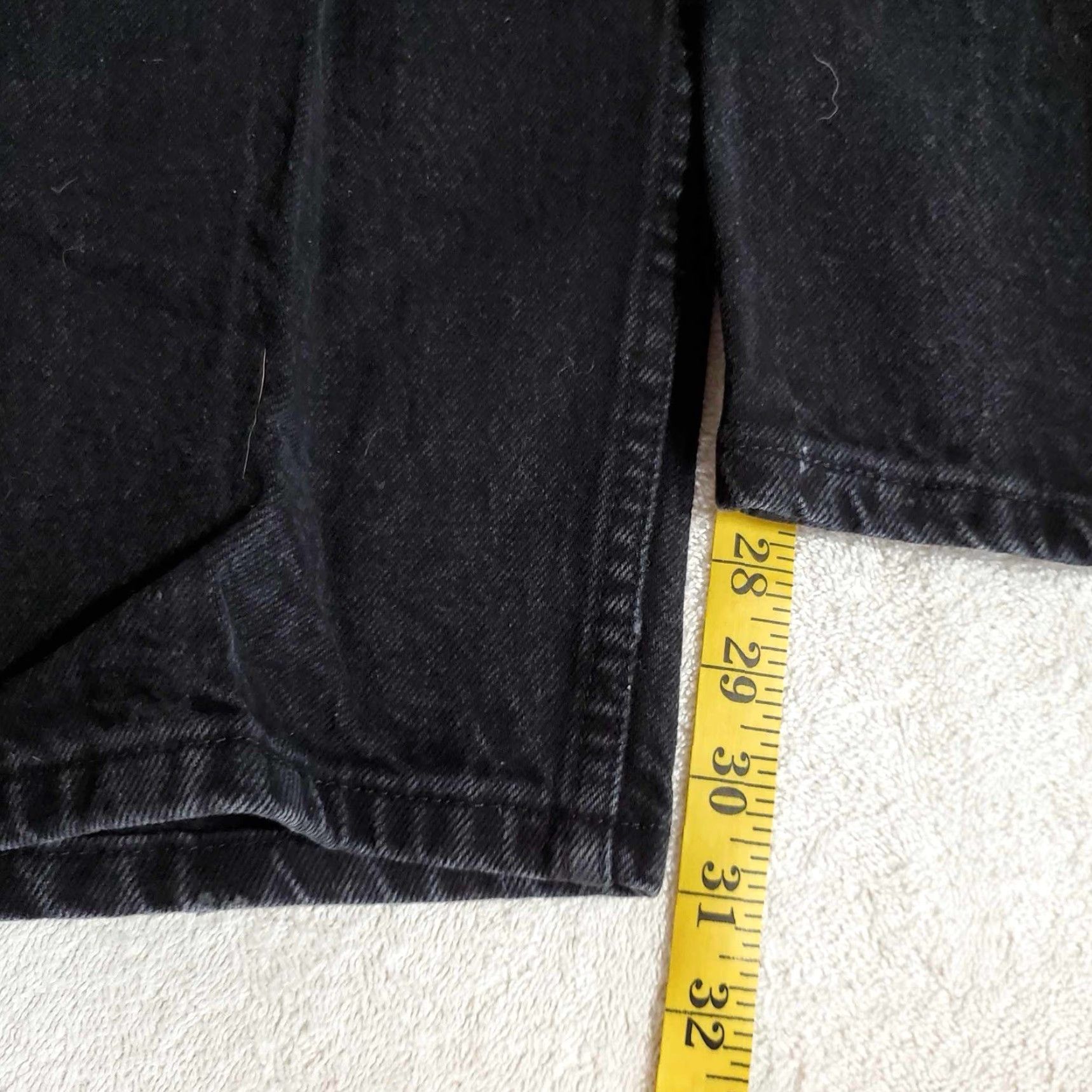 Wrangler VINTAGE Wrangler Jeans Black 32 x 31 Cowboy Jeans Men 32 Regular Inseam 31 Straight Mens Black Wrangler Jeans Cowboy Grunge Size US 32 / EU 48 - 4 Thumbnail