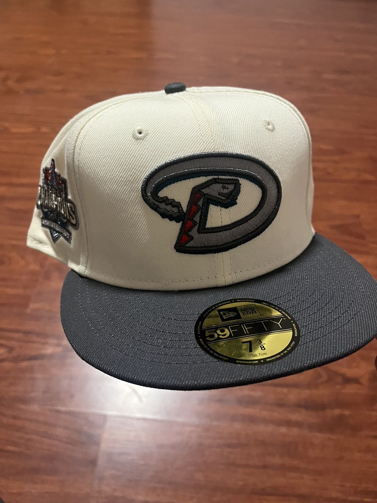 image of Arizona Diamondbacks Bandaid Myfitteds 7 3/8 in White, Men's